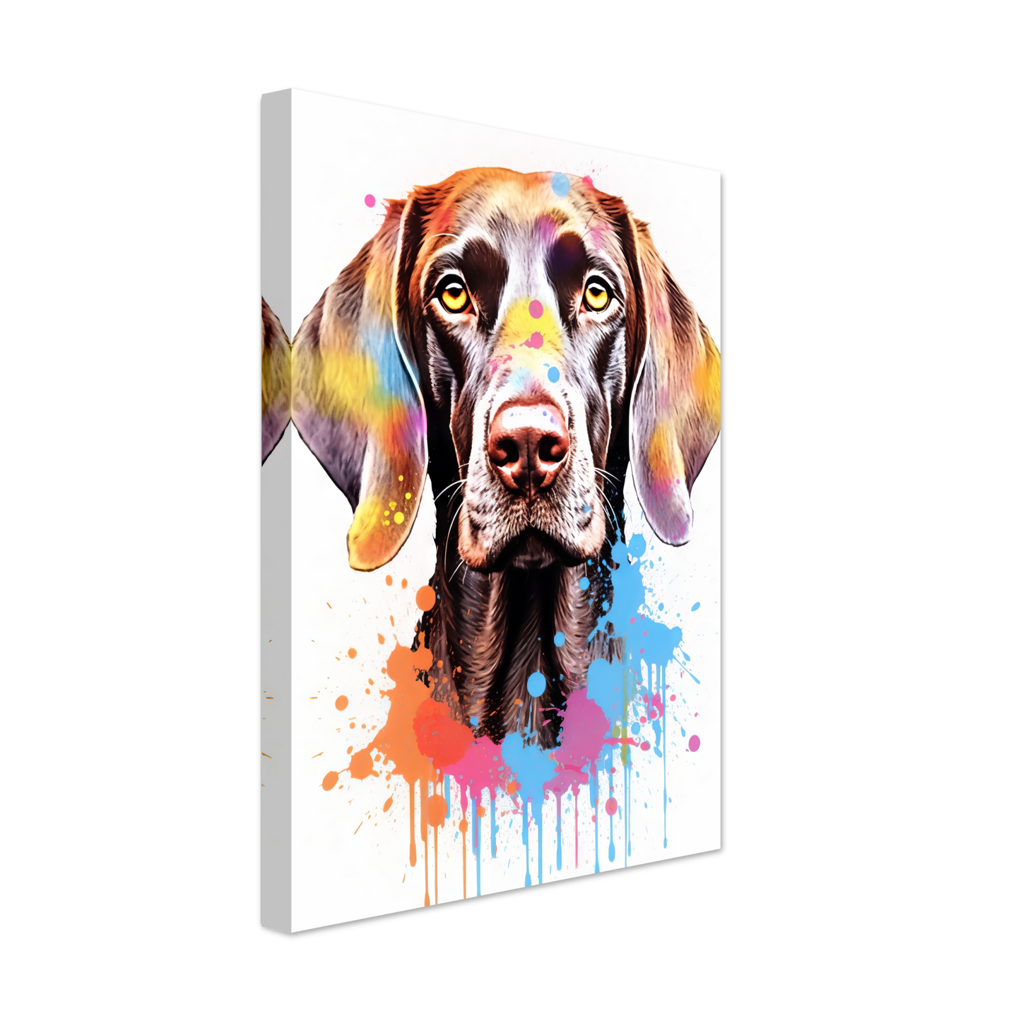 Hund Deutsch Kurzhaar Pop-Art (DOG130)