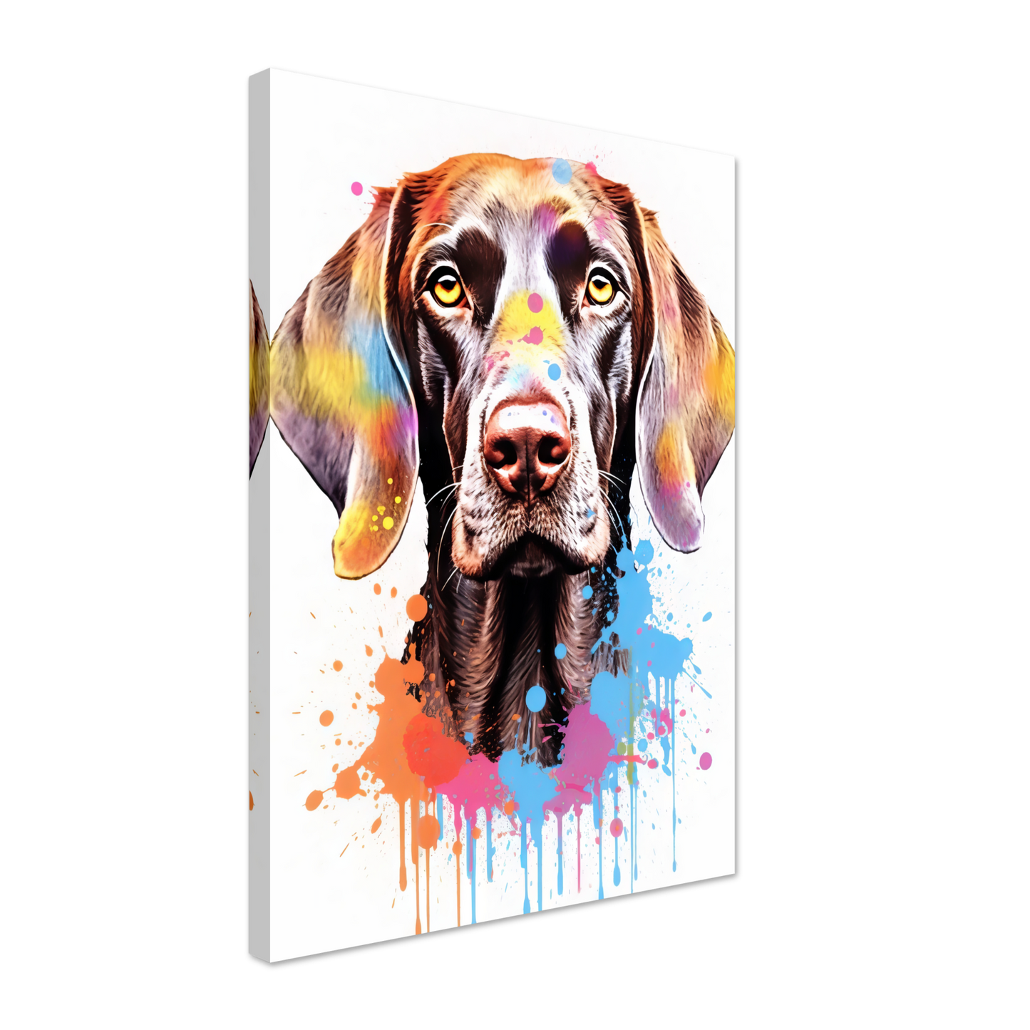 Hund Deutsch Kurzhaar Pop-Art (DOG130)