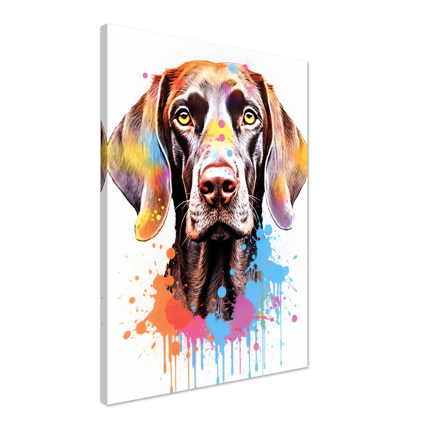 Hund Deutsch Kurzhaar Pop-Art (DOG130)