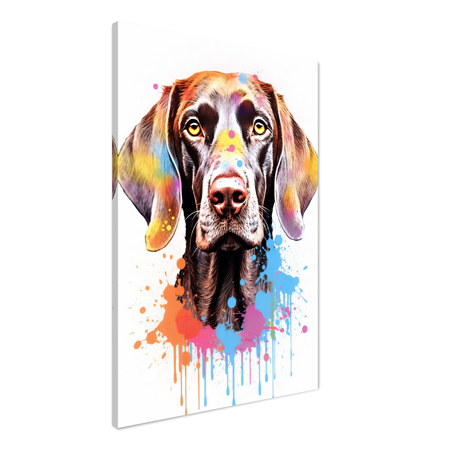 Hund Deutsch Kurzhaar Pop-Art (DOG130)