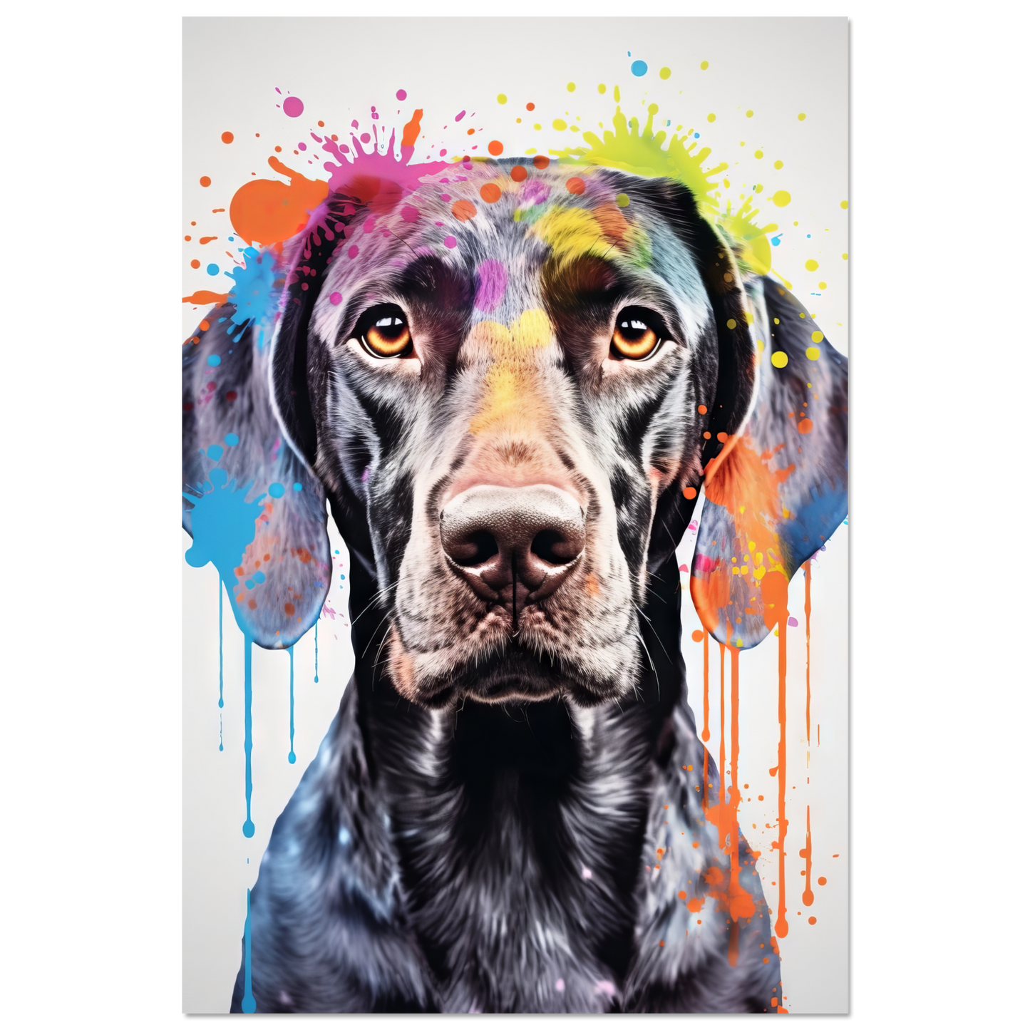 Hund Deutsch Kurzhaar Pop-Art (DOG131)
