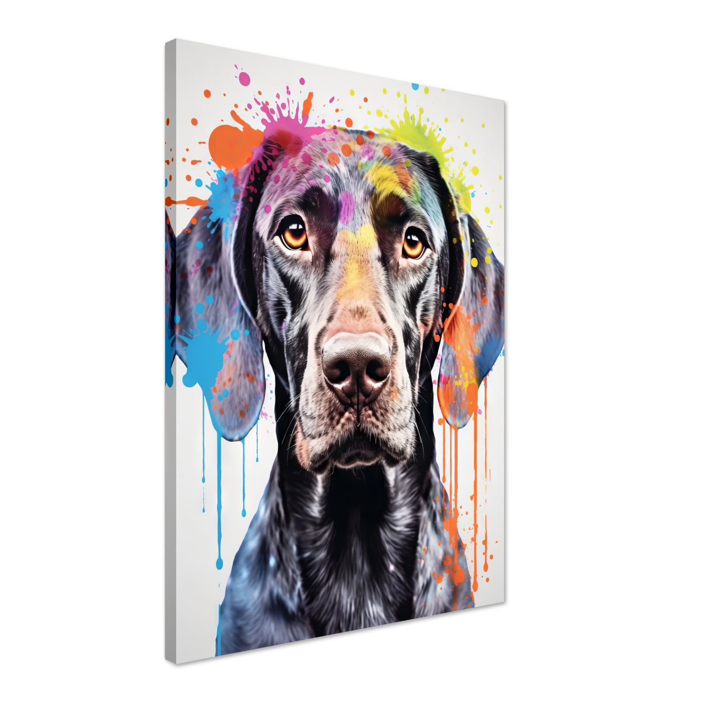 Hund Deutsch Kurzhaar Pop-Art (DOG131)