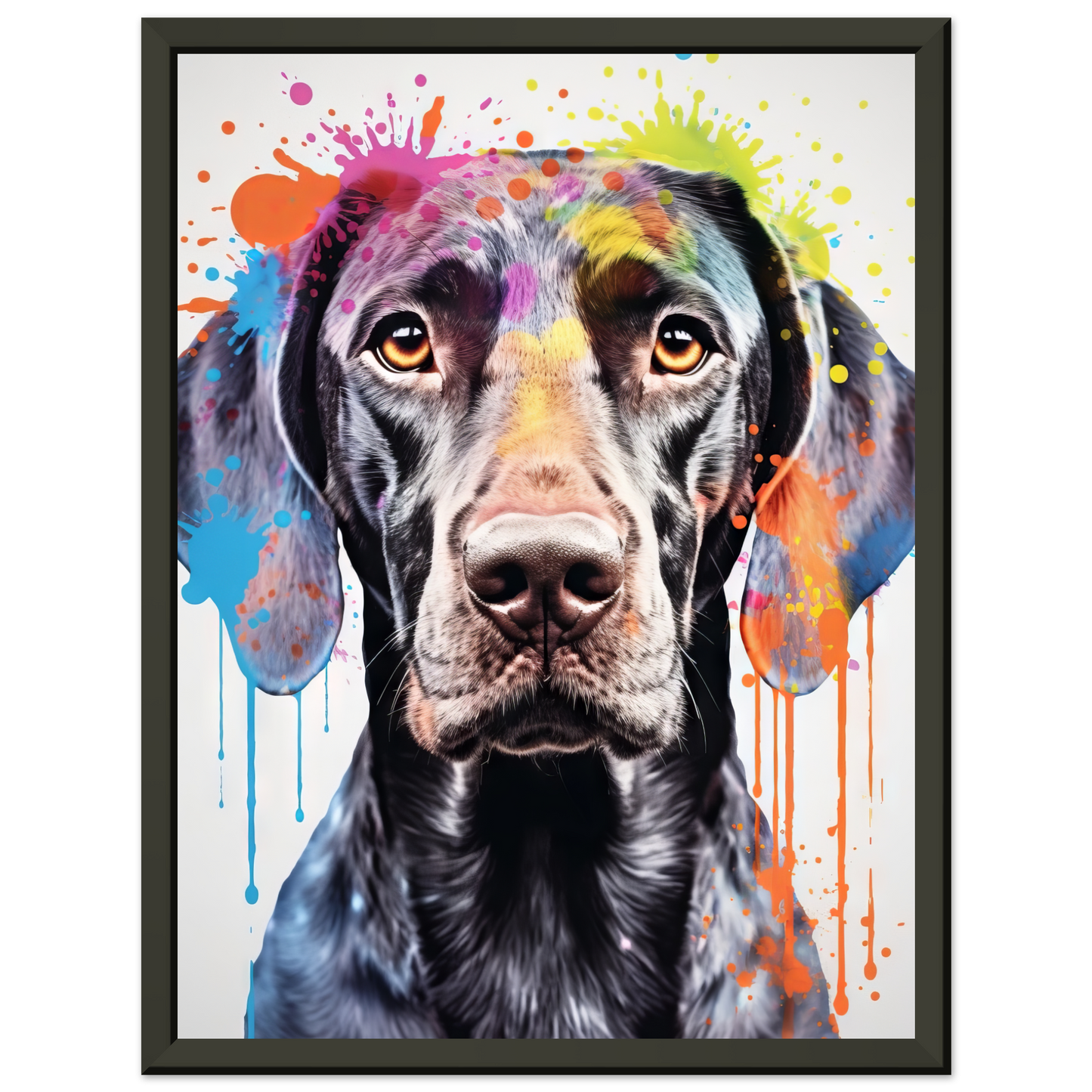 Hund Deutsch Kurzhaar Pop-Art (DOG131)
