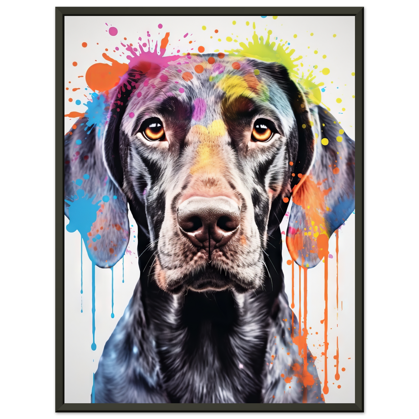 Hund Deutsch Kurzhaar Pop-Art (DOG131)