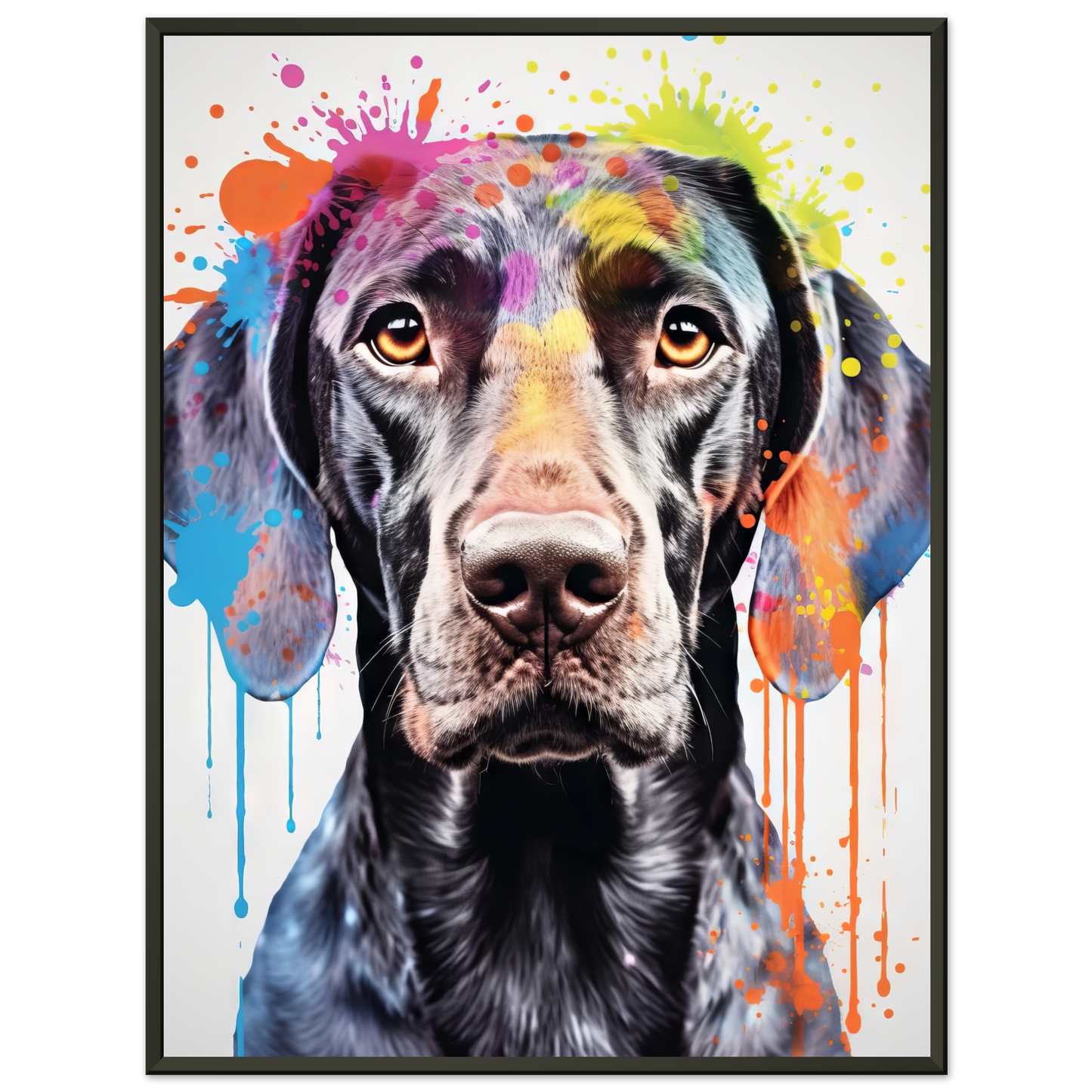 Hund Deutsch Kurzhaar Pop-Art (DOG131)