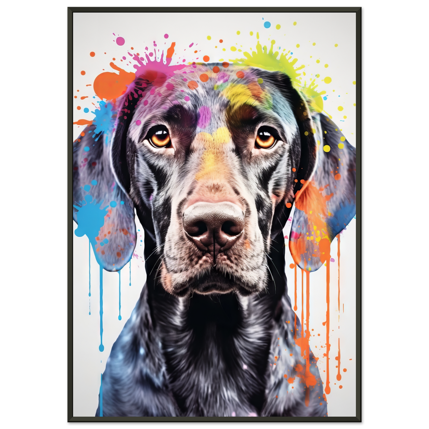 Hund Deutsch Kurzhaar Pop-Art (DOG131)