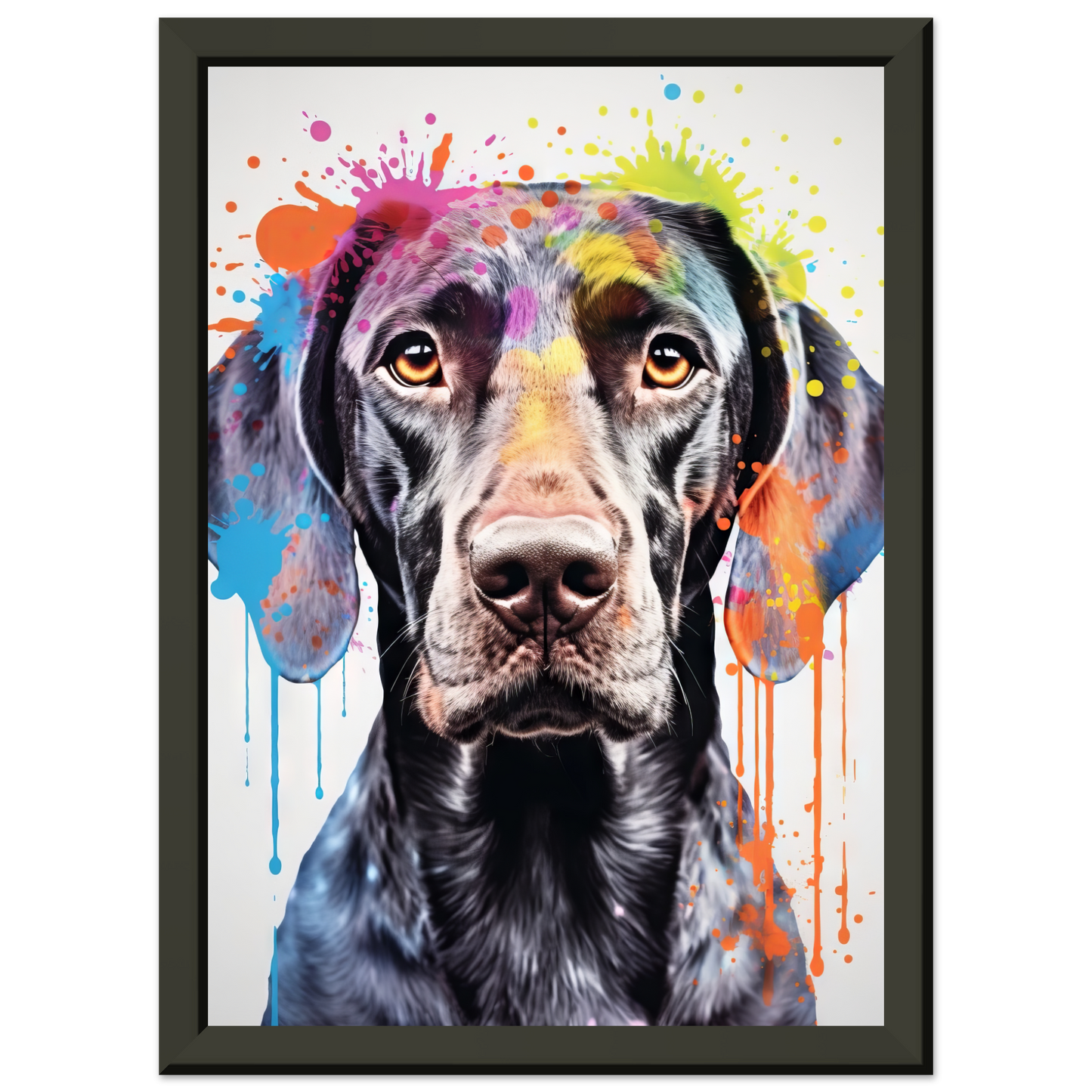 Hund Deutsch Kurzhaar Pop-Art (DOG131)