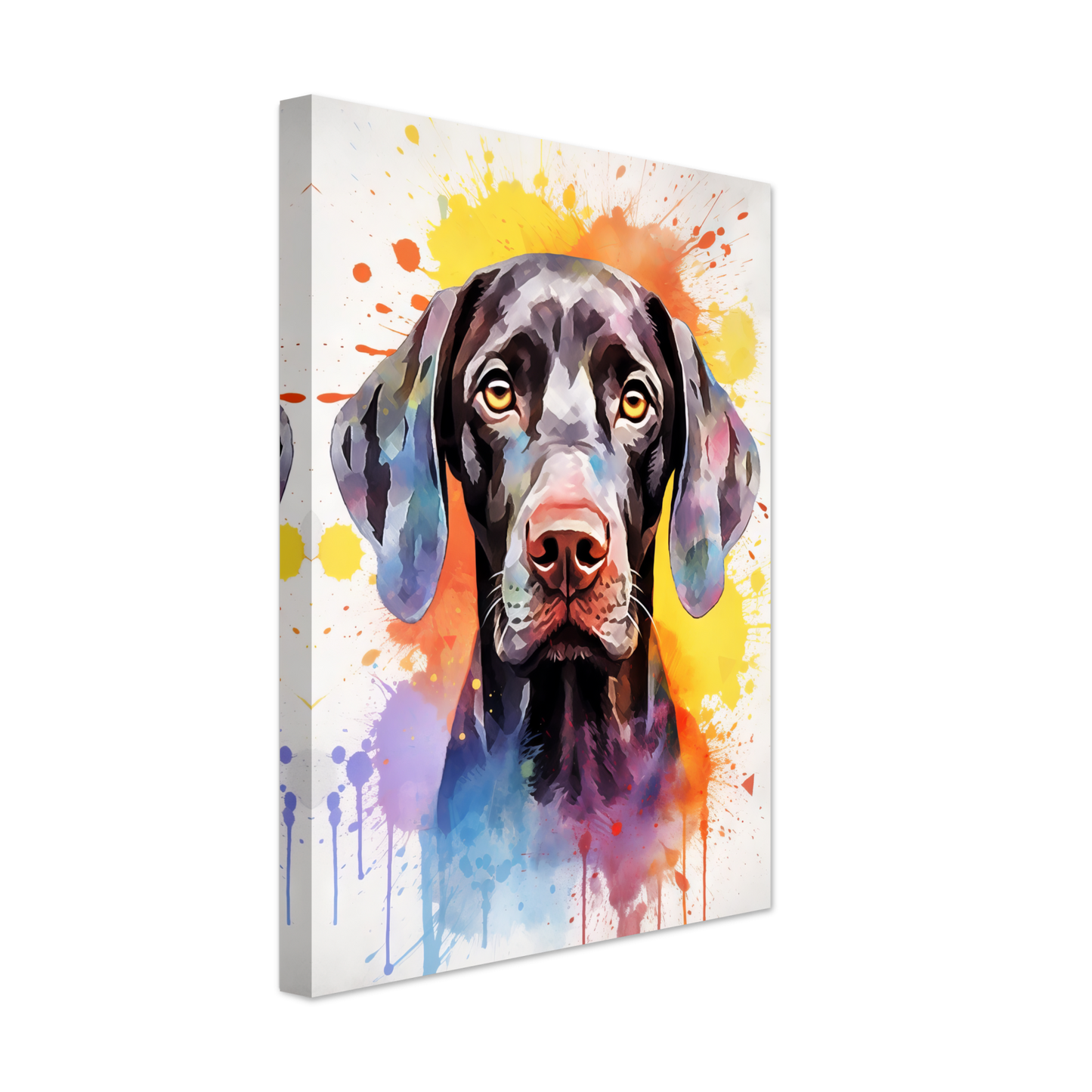 Hund Deutsch Kurzhaar Pop-Art (DOG132)