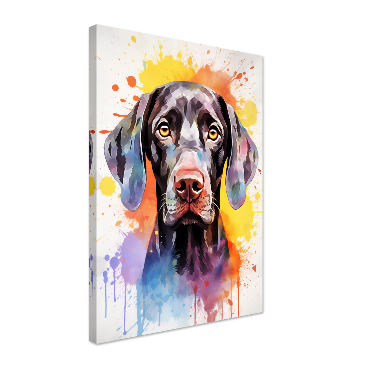Hund Deutsch Kurzhaar Pop-Art (DOG132)