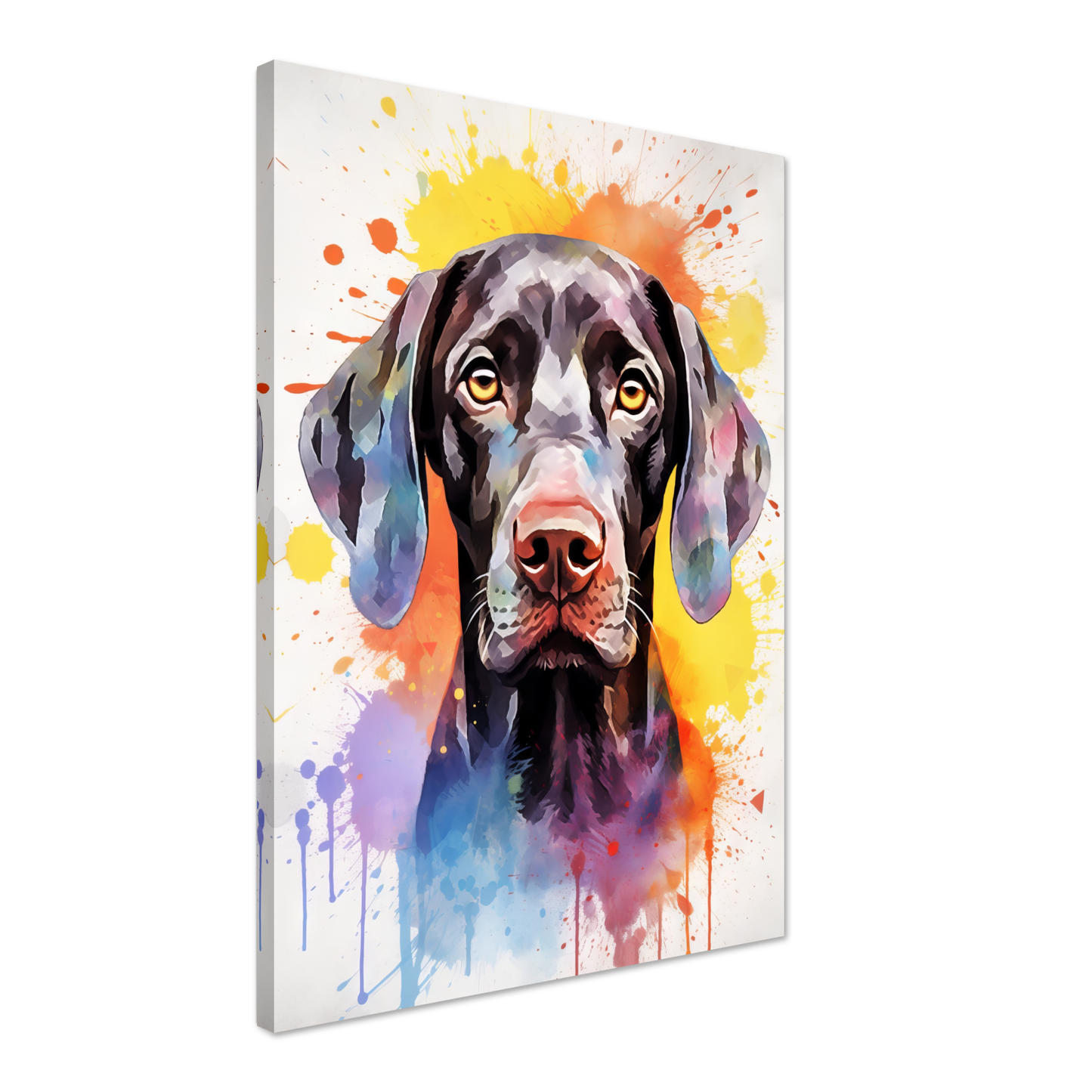 Hund Deutsch Kurzhaar Pop-Art (DOG132)