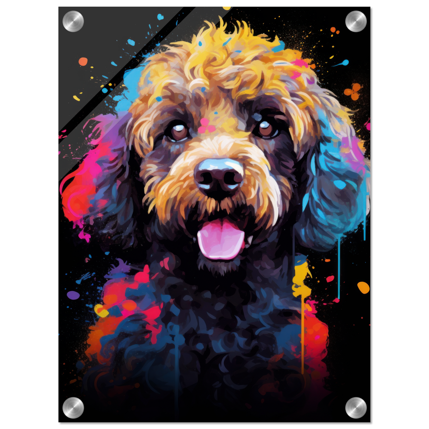 Pudel Pop-Art (DOG149)