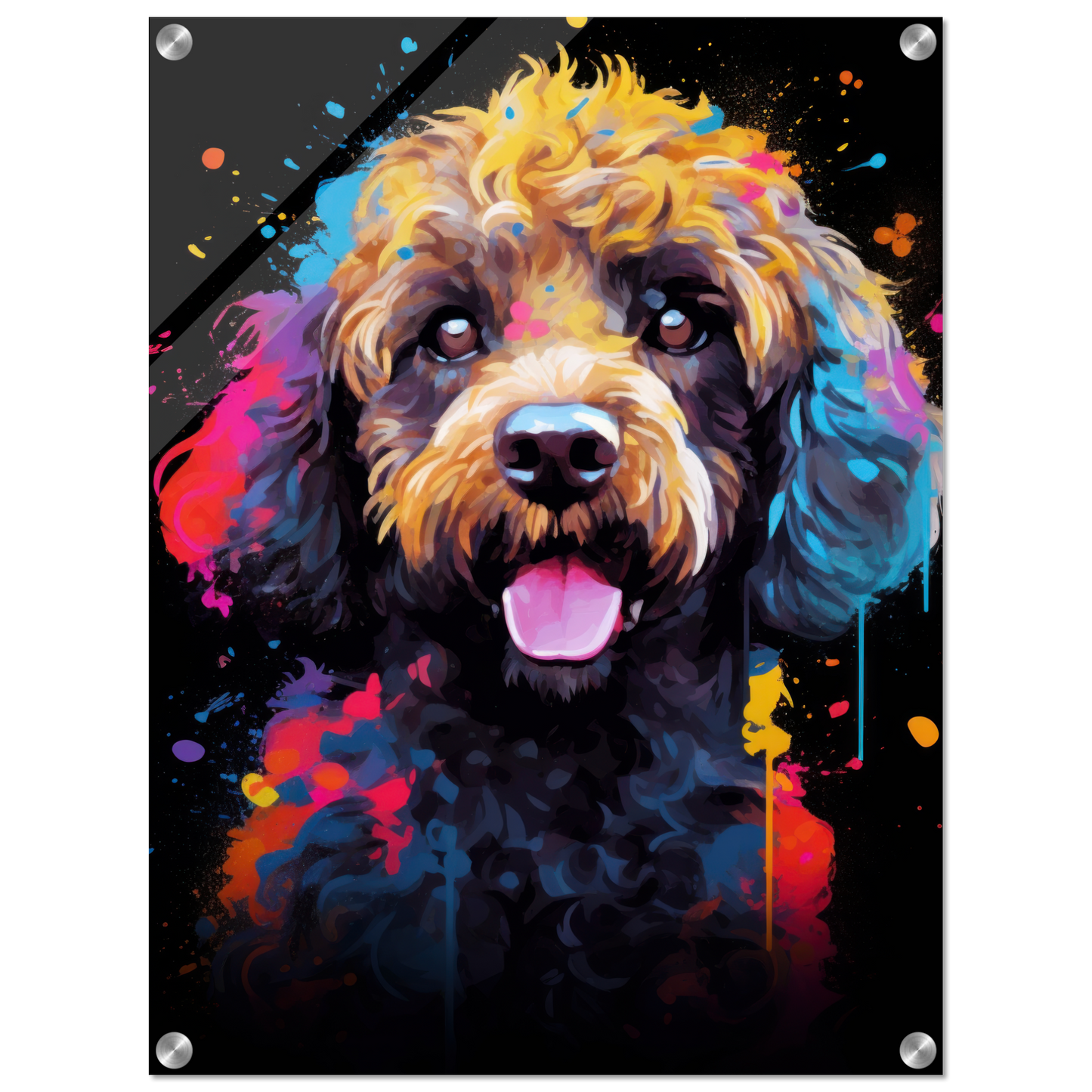 Pudel Pop-Art (DOG149)