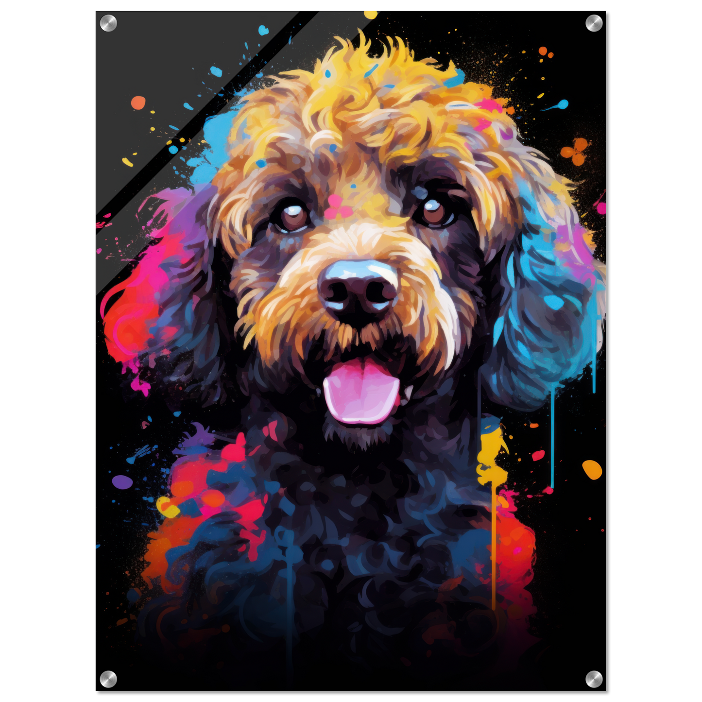 Pudel Pop-Art (DOG149)
