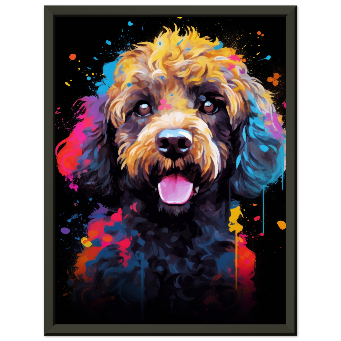 Pudel Pop-Art (DOG149)