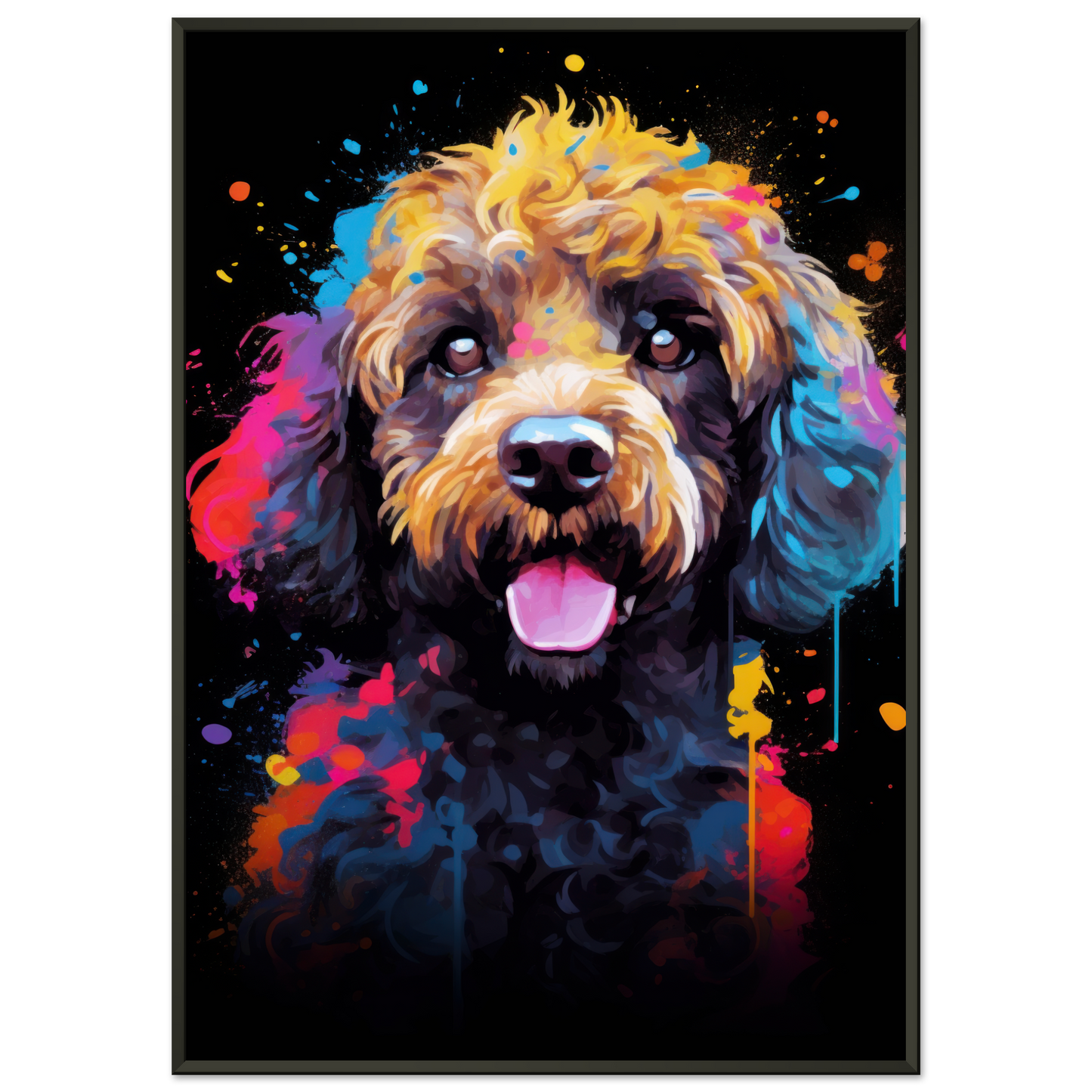 Pudel Pop-Art (DOG149)
