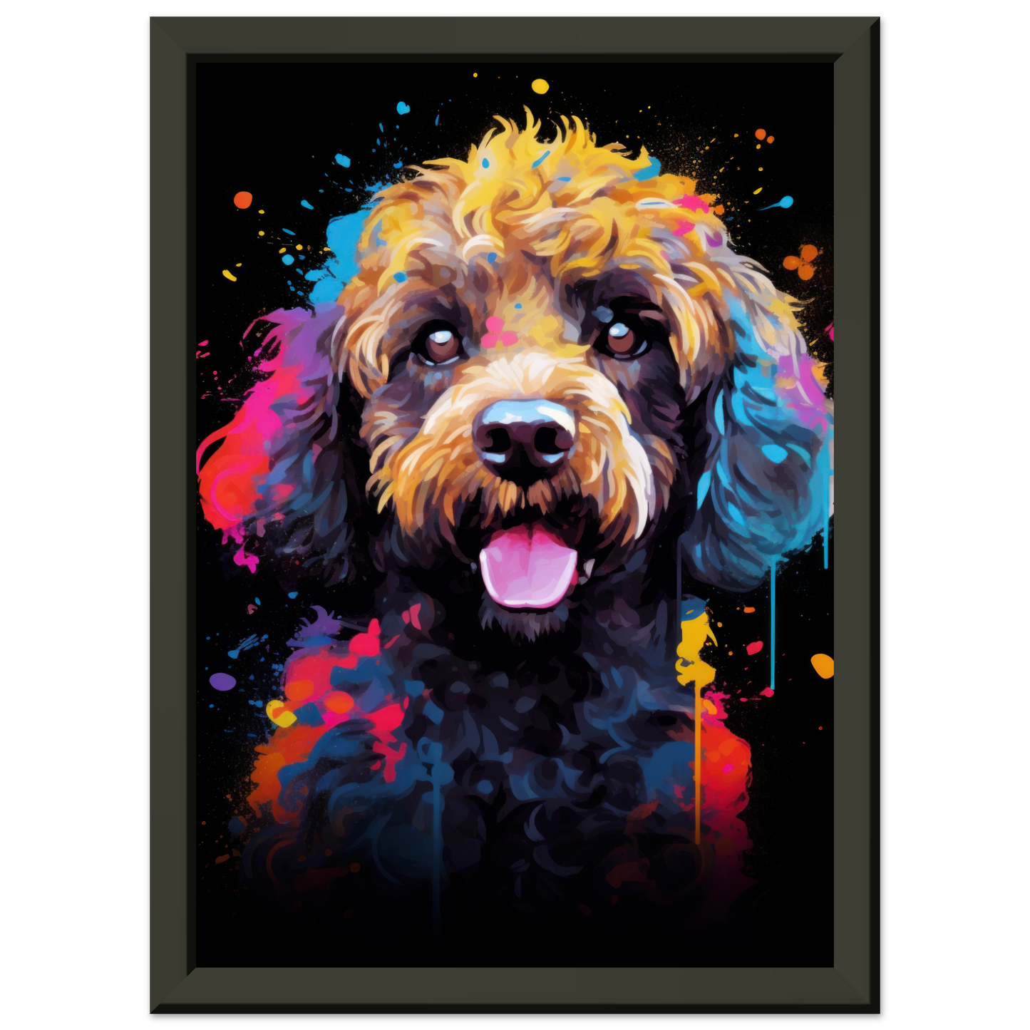 Pudel Pop-Art (DOG149)