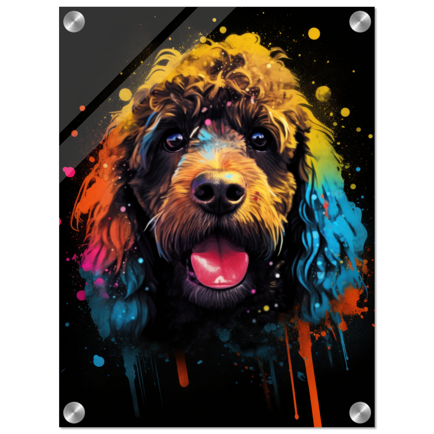 Pudel Pop-Art (DOG150)
