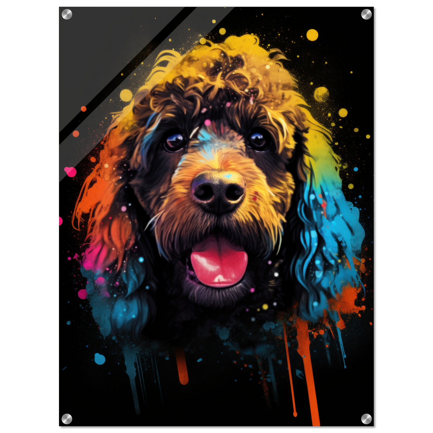 Pudel Pop-Art (DOG150)
