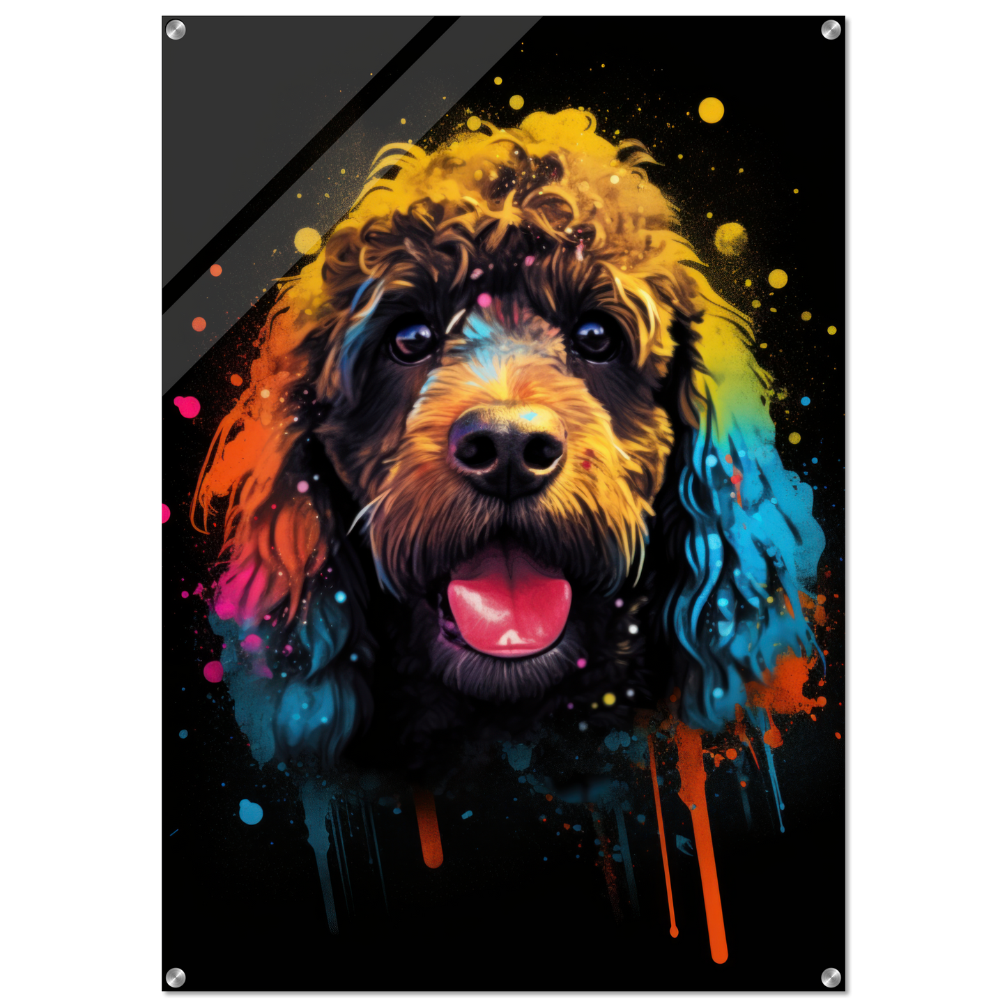 Pudel Pop-Art (DOG150)