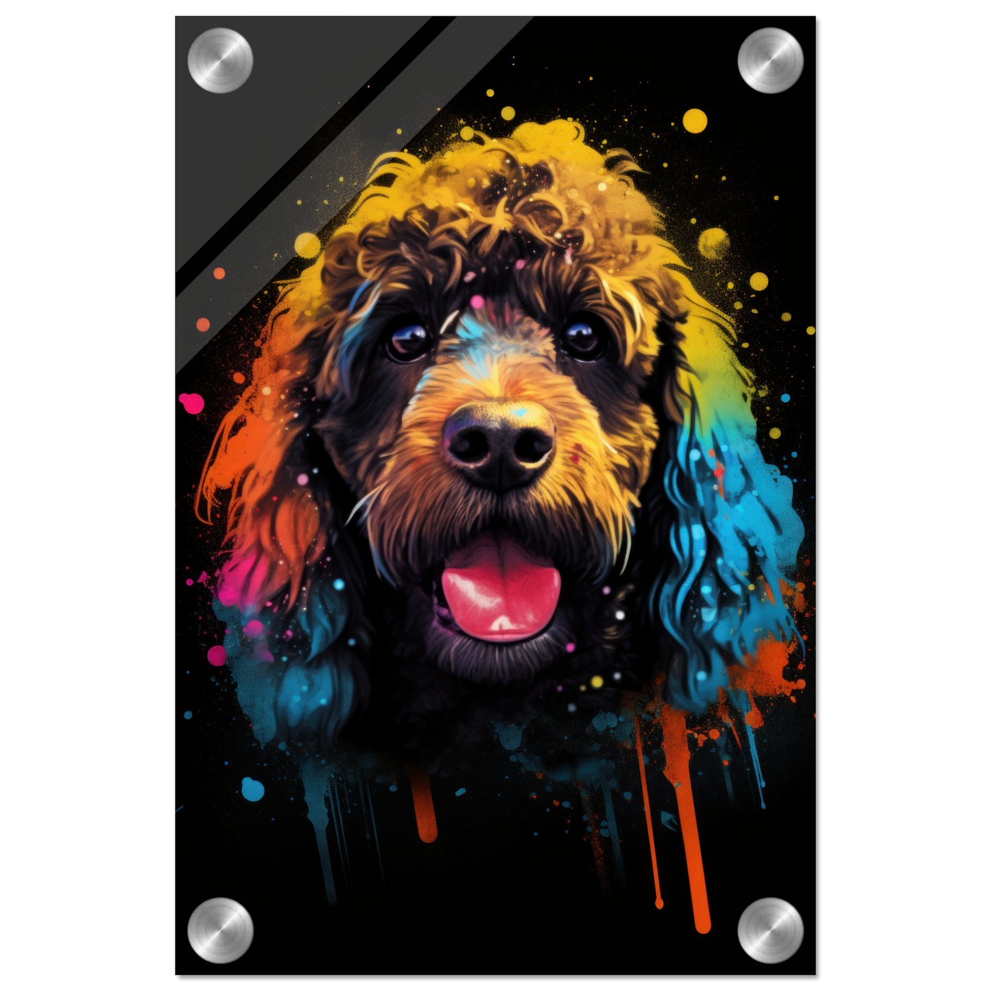 Pudel Pop-Art (DOG150)