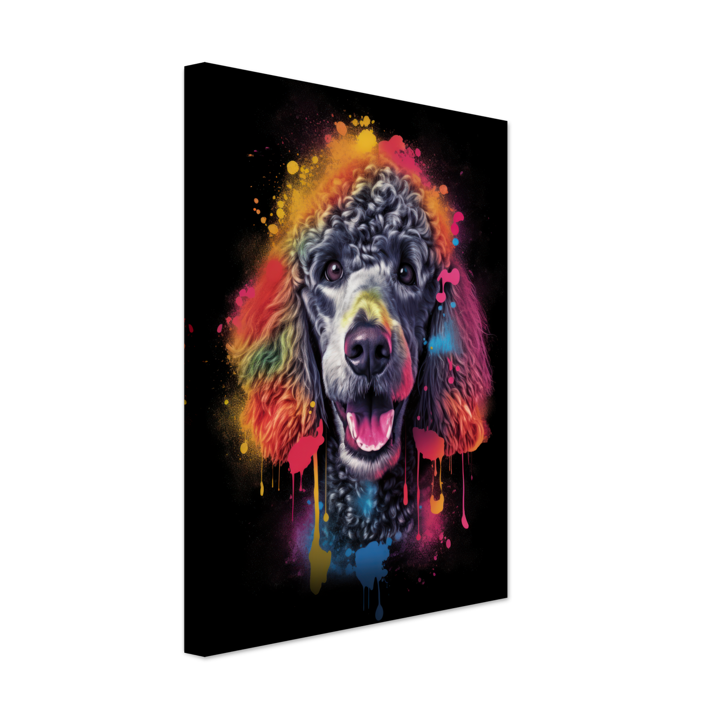 Poodle pop art (DOG152)