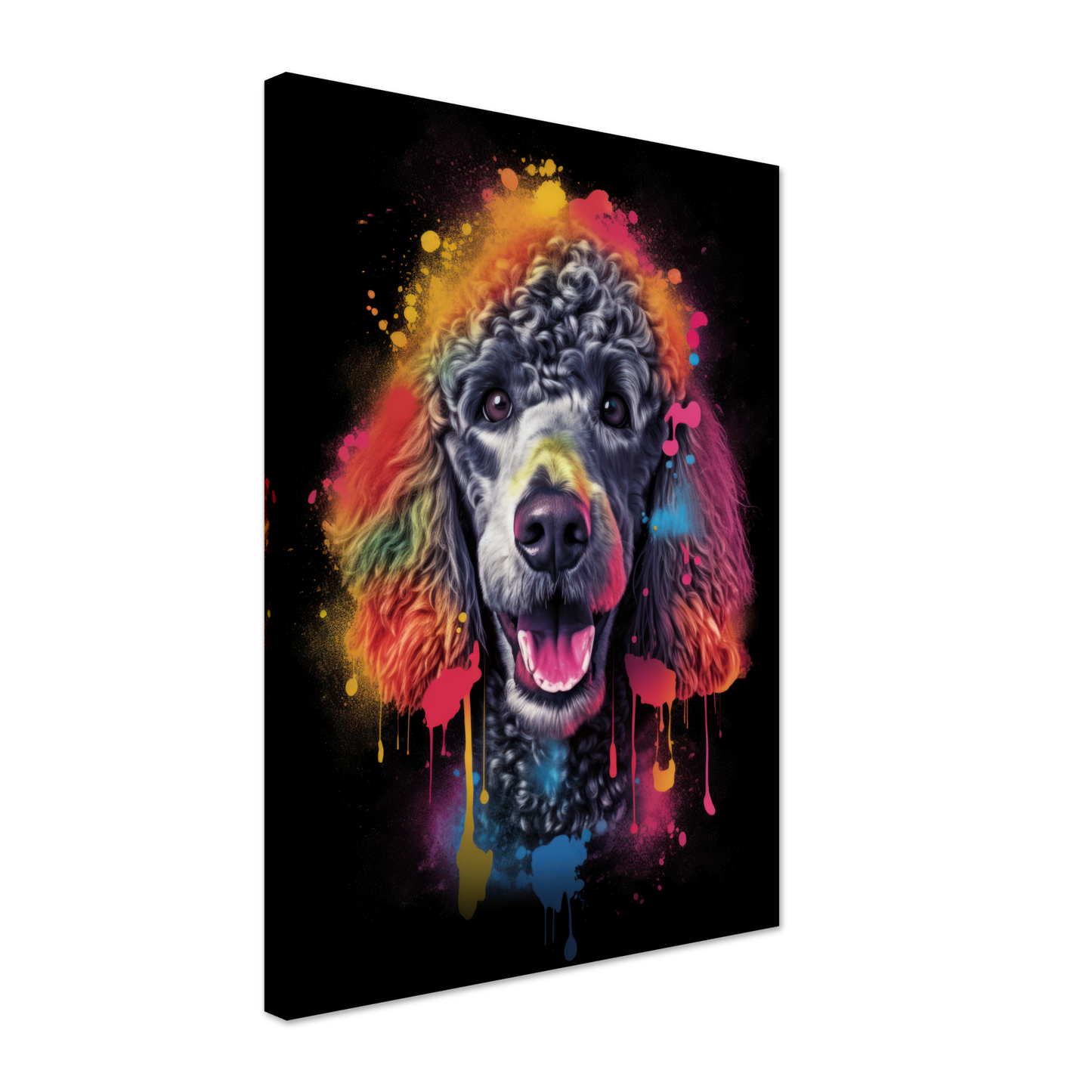 Poodle pop art (DOG152)