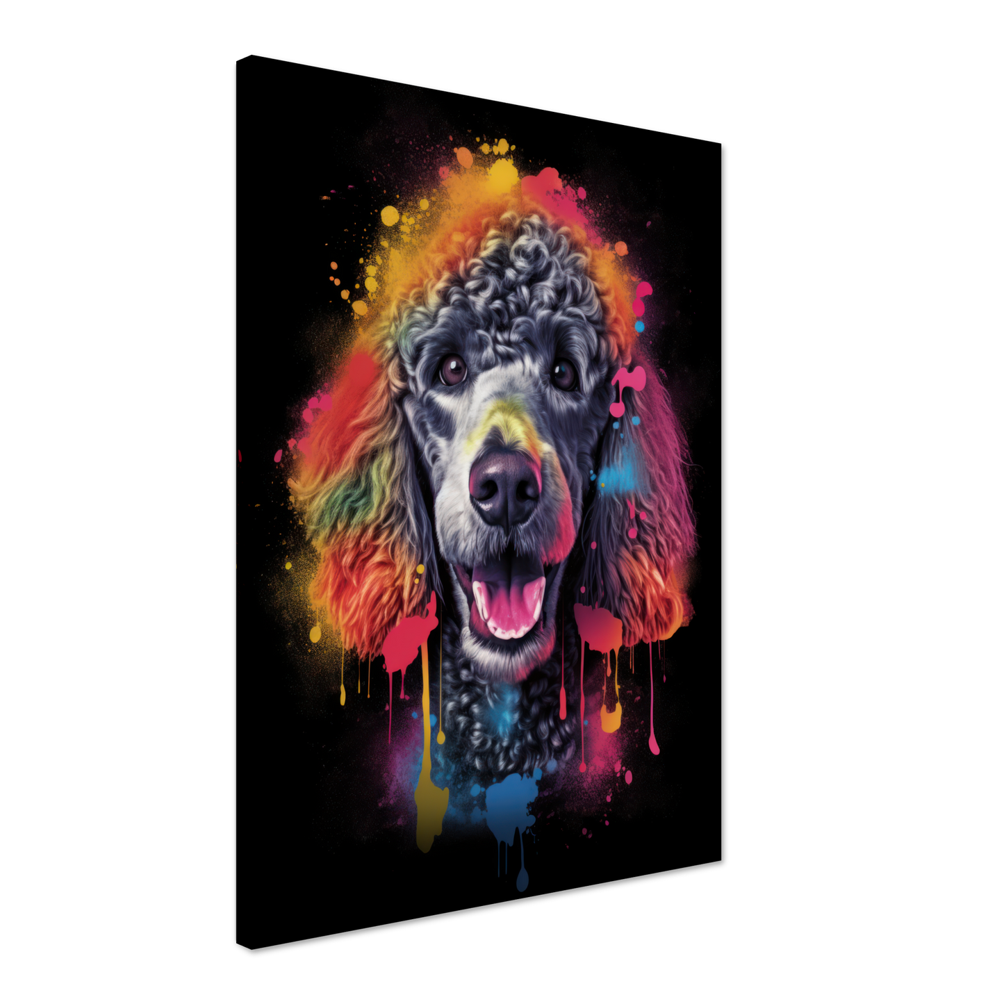 Poodle pop art (DOG152)