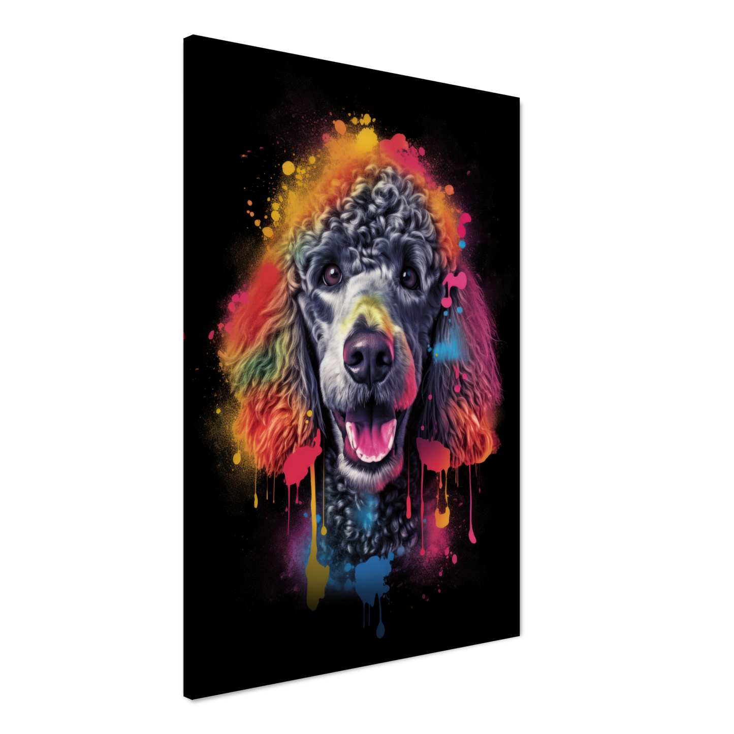 Poodle pop art (DOG152)