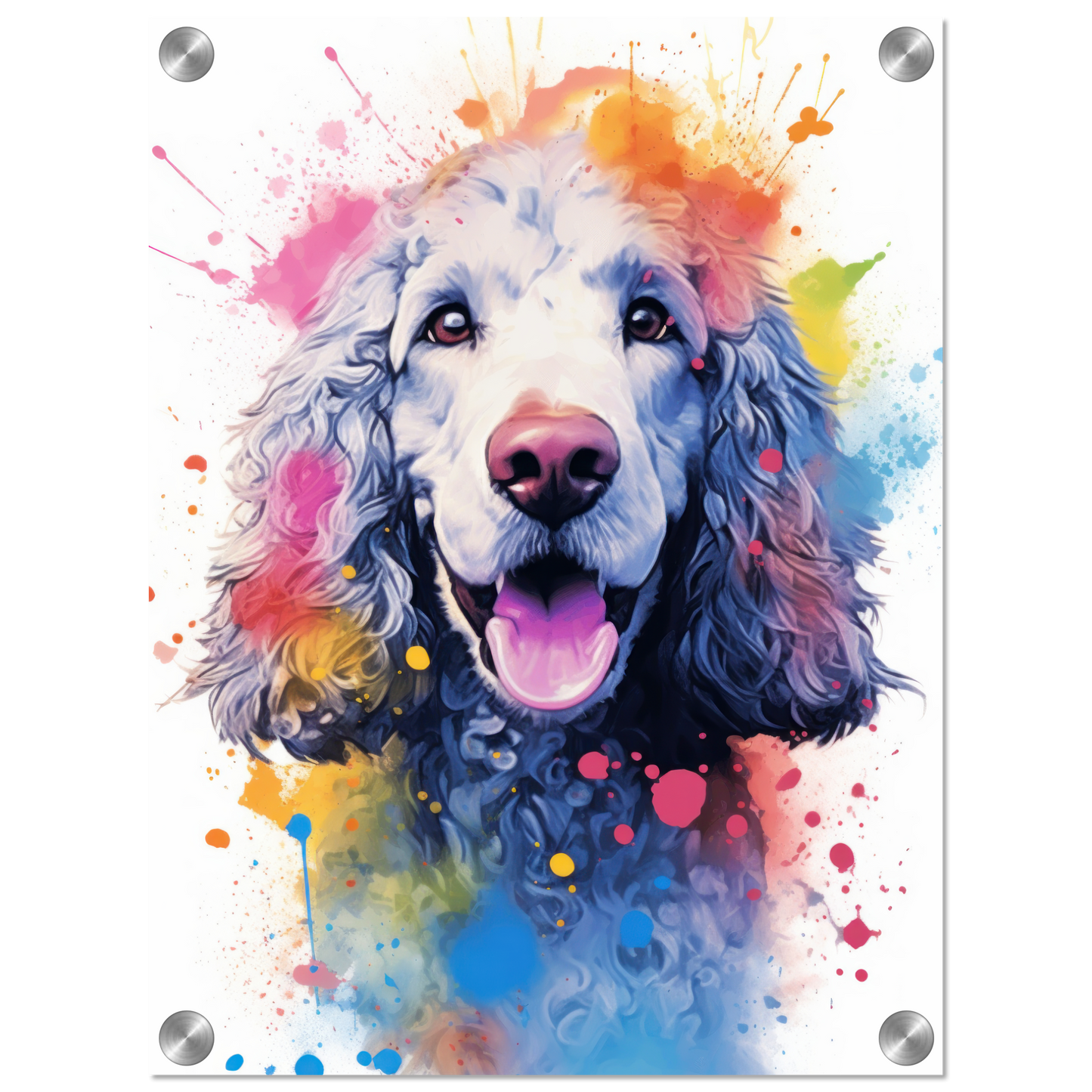 Pudel Pop-Art (DOG153)