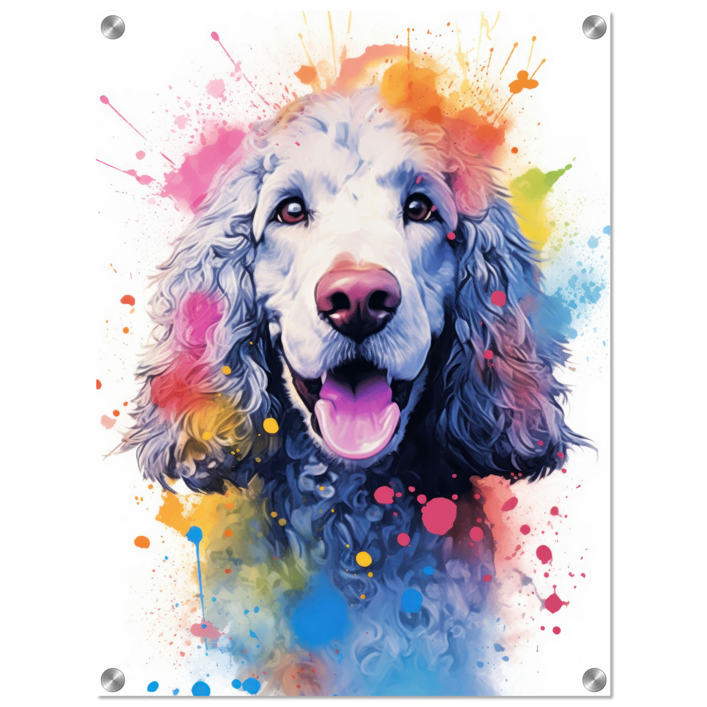 Pudel Pop-Art (DOG153)