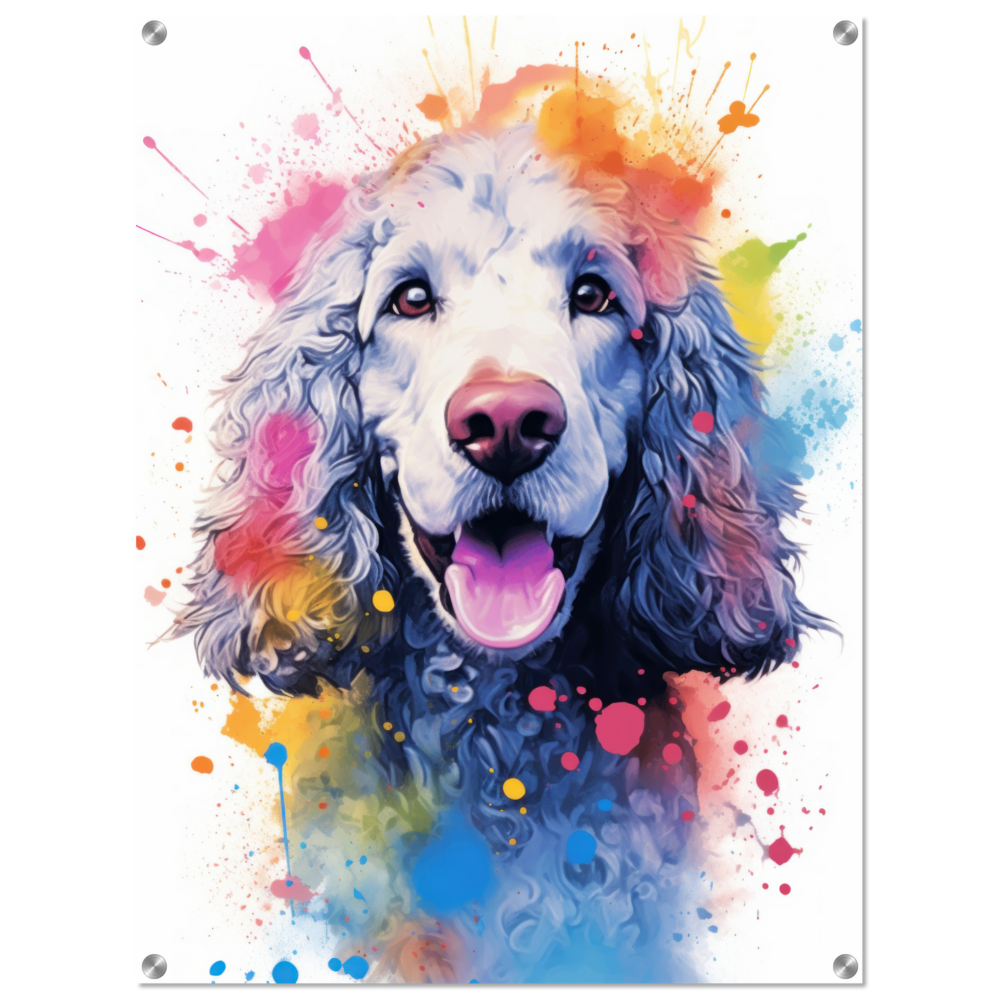 Pudel Pop-Art (DOG153)
