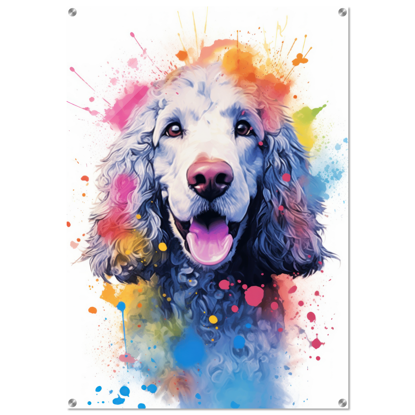 Pudel Pop-Art (DOG153)