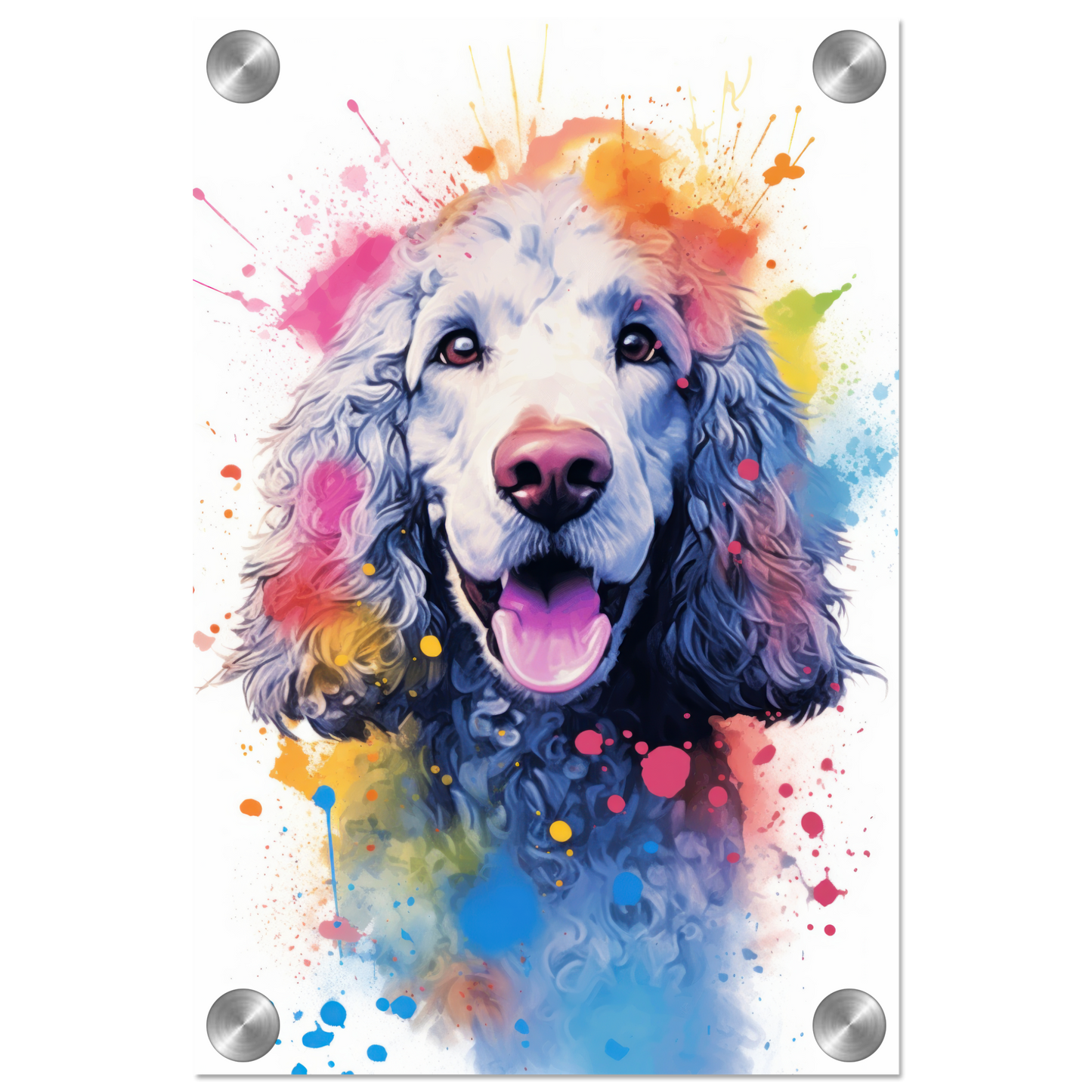 Pudel Pop-Art (DOG153)