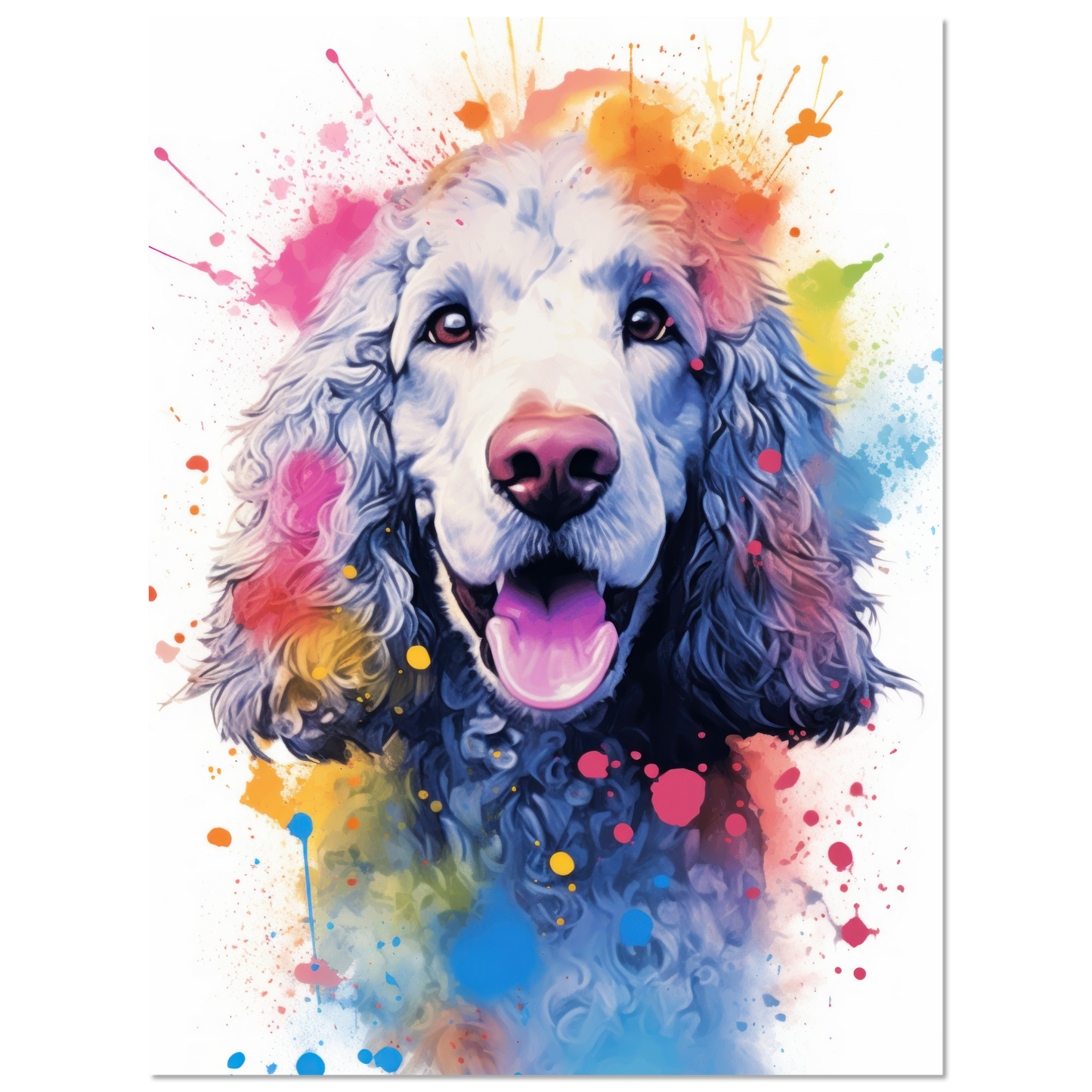 Pudel Pop-Art (DOG153)