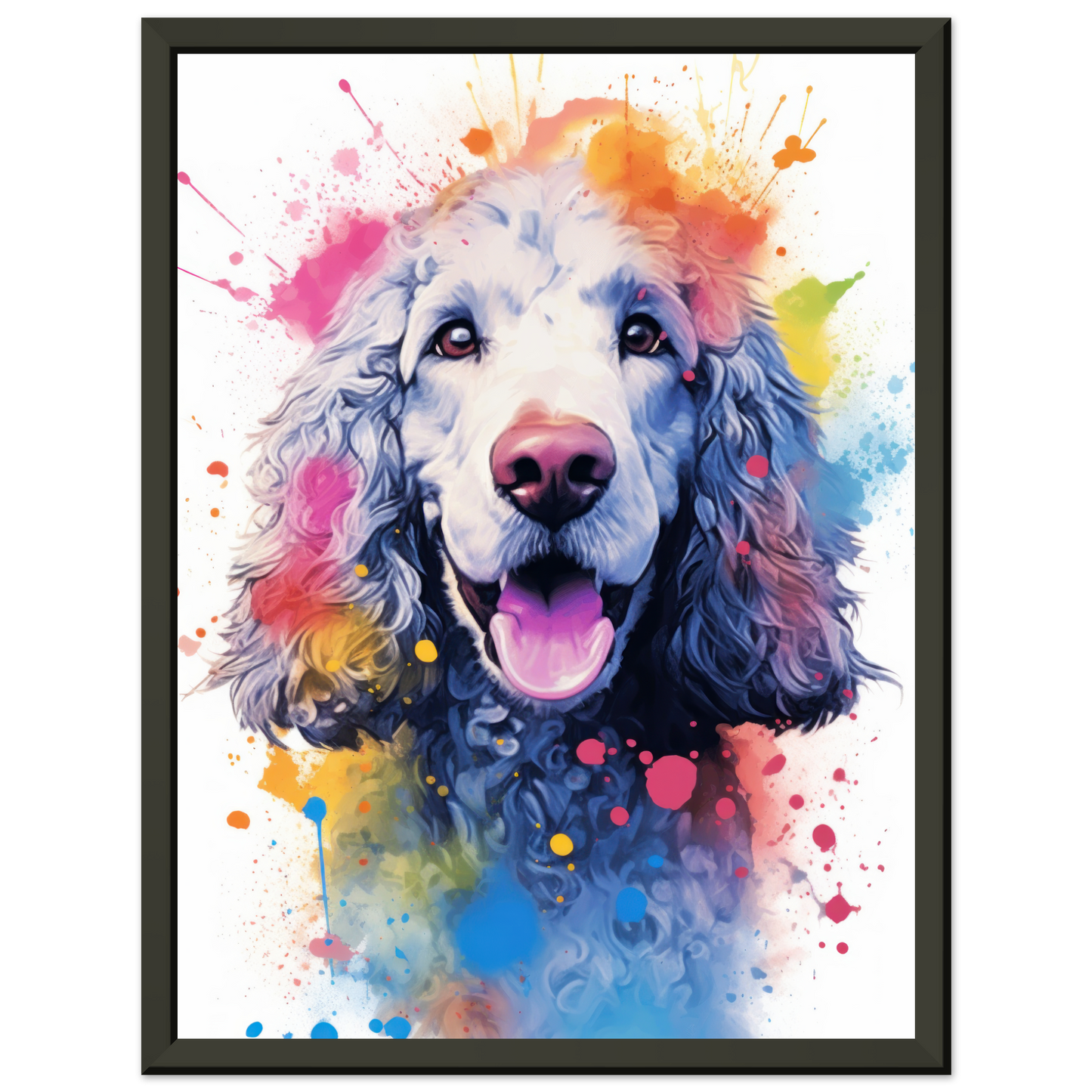Pudel Pop-Art (DOG153)