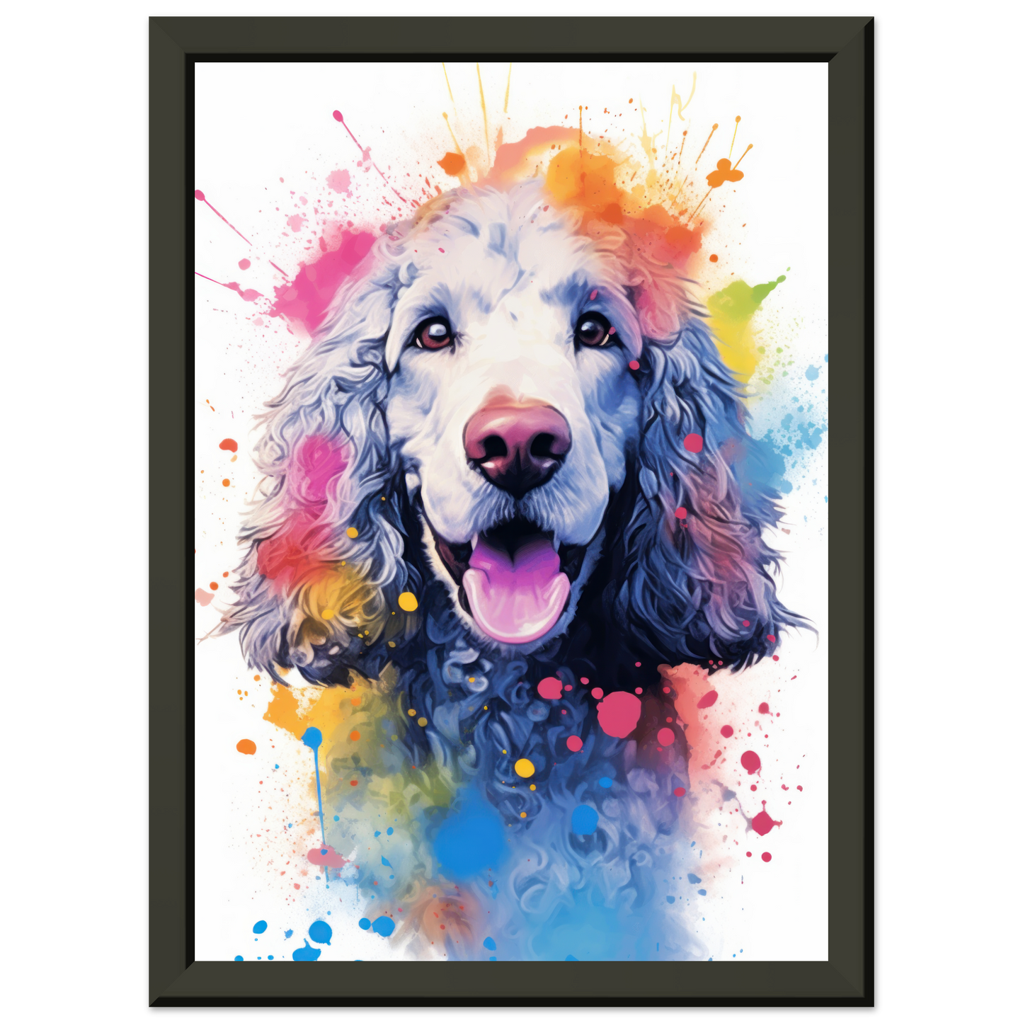 Pudel Pop-Art (DOG153)