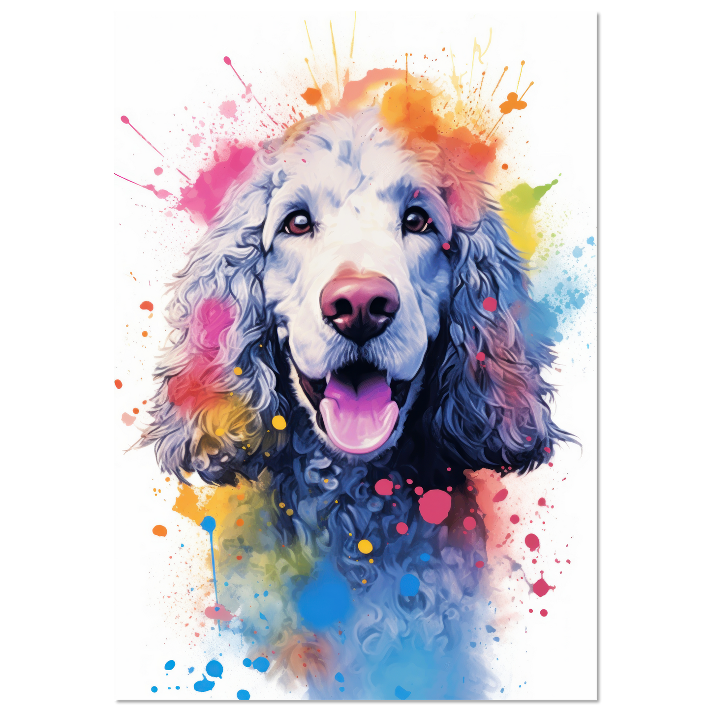 Pudel Pop-Art (DOG153)