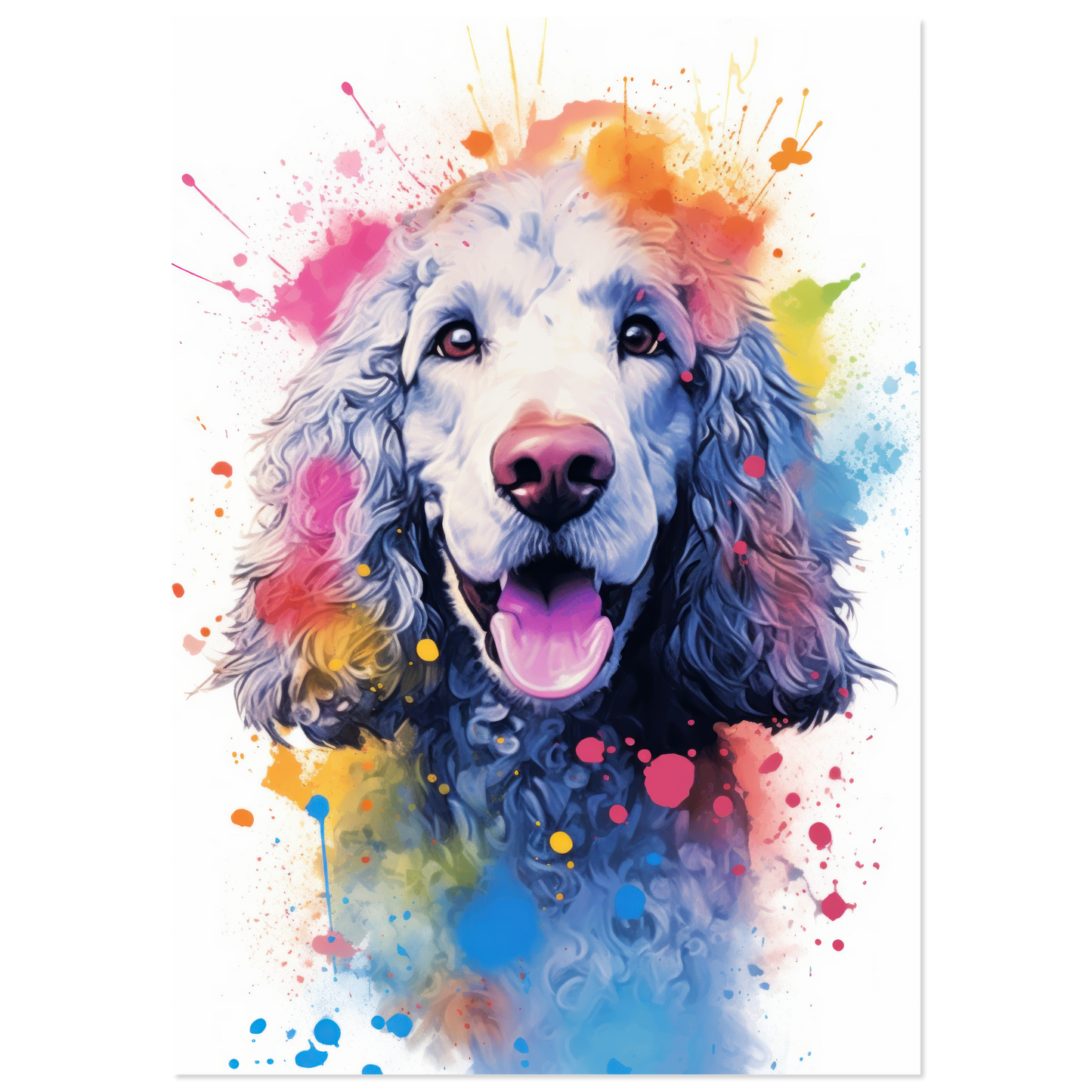 Pudel Pop-Art (DOG153)