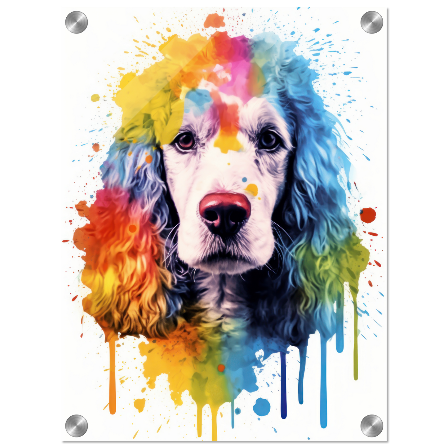 Pudel Pop-Art (DOG154)