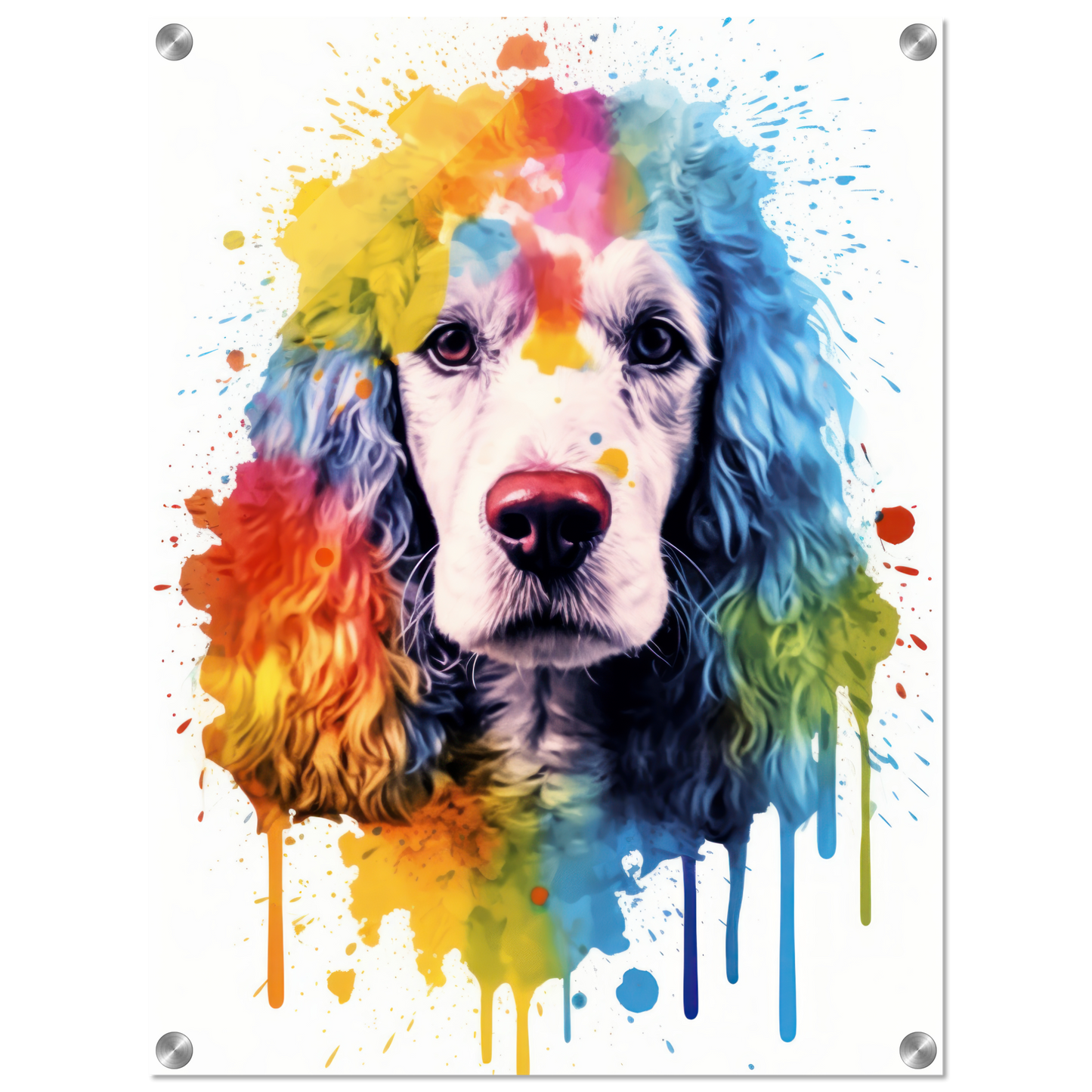Pudel Pop-Art (DOG154)