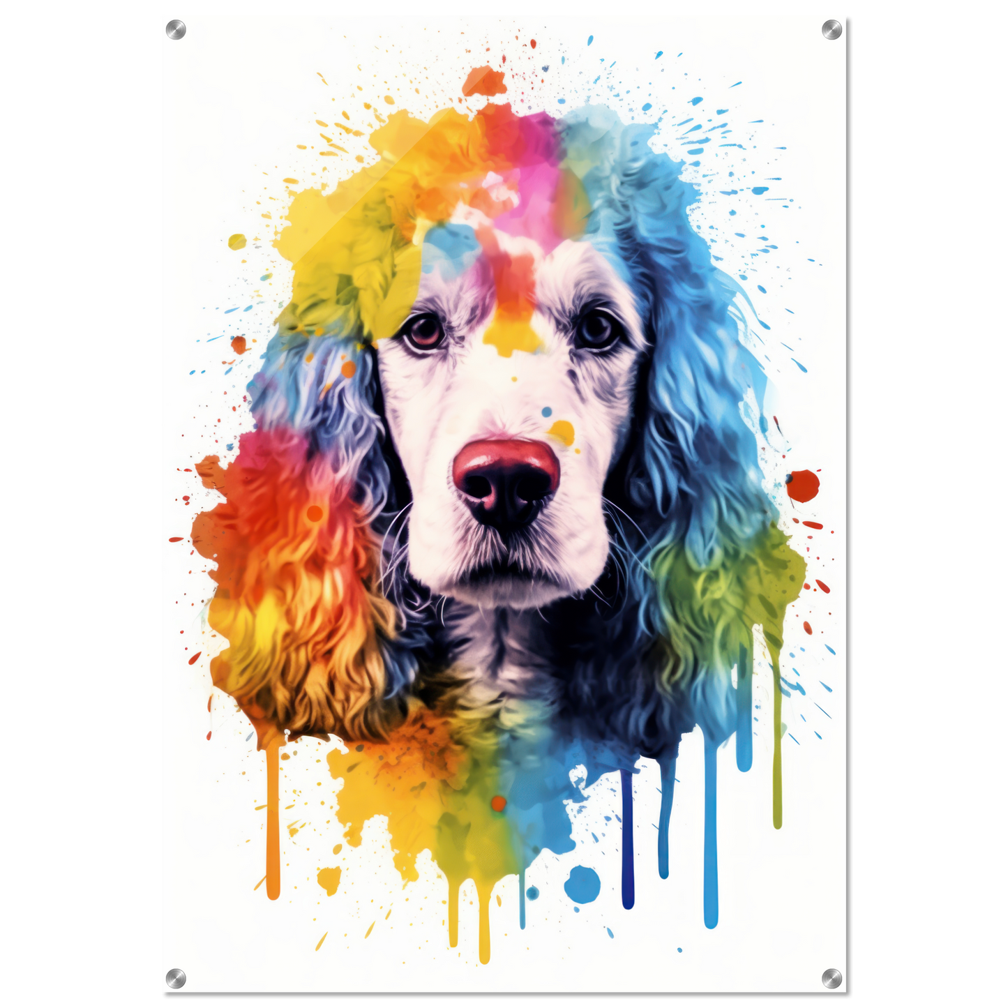 Pudel Pop-Art (DOG154)