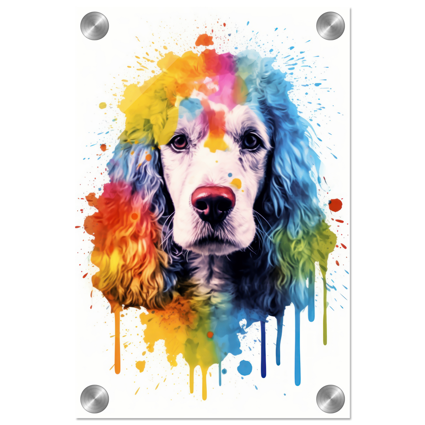 Pudel Pop-Art (DOG154)