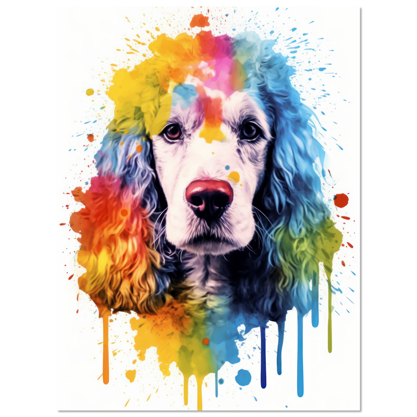 Pudel Pop-Art (DOG154)