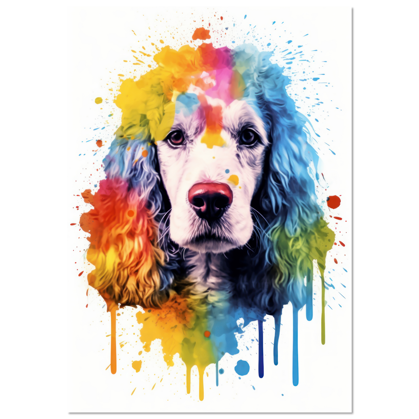 Pudel Pop-Art (DOG154)