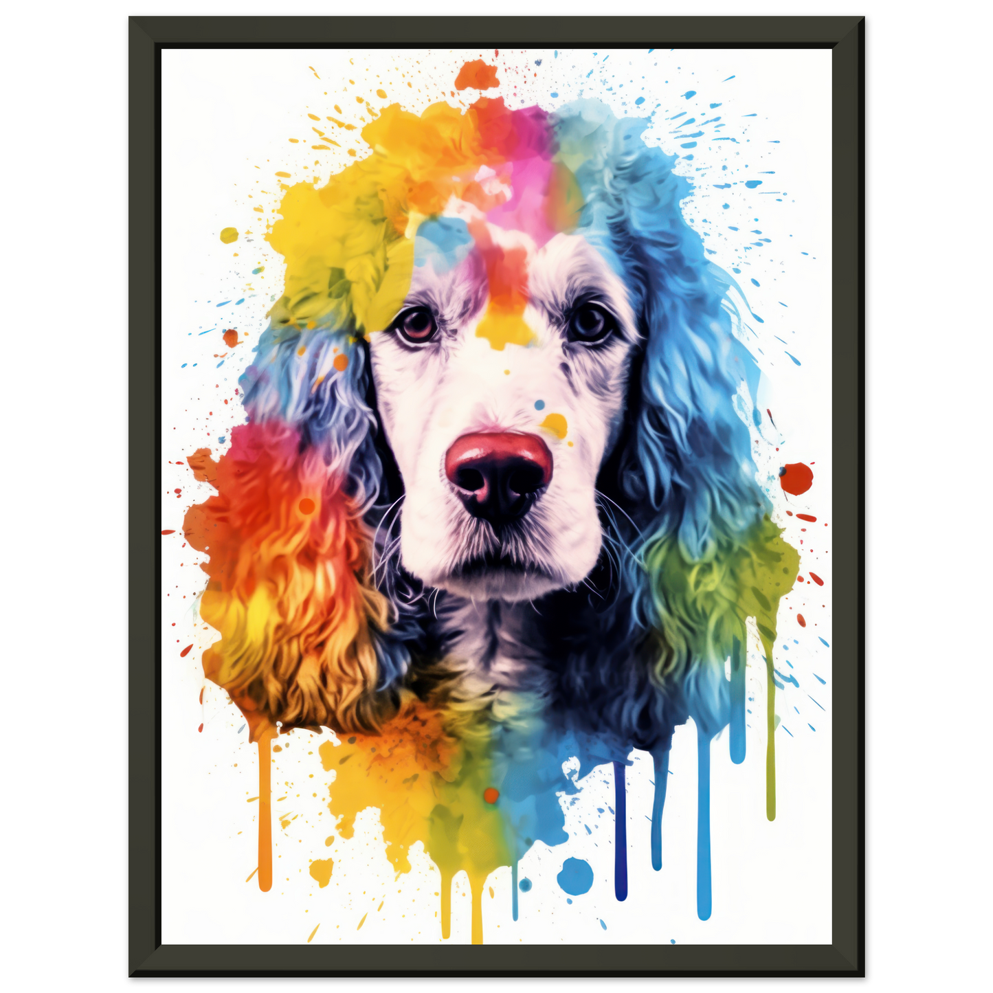 Pudel Pop-Art (DOG154)