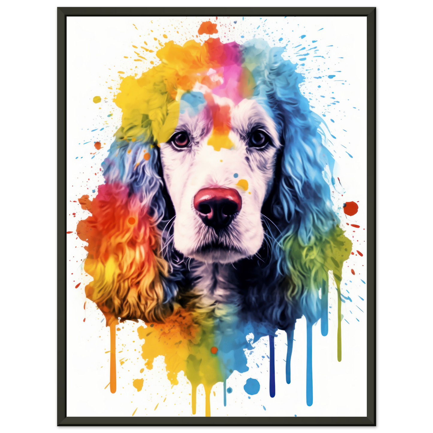 Pudel Pop-Art (DOG154)