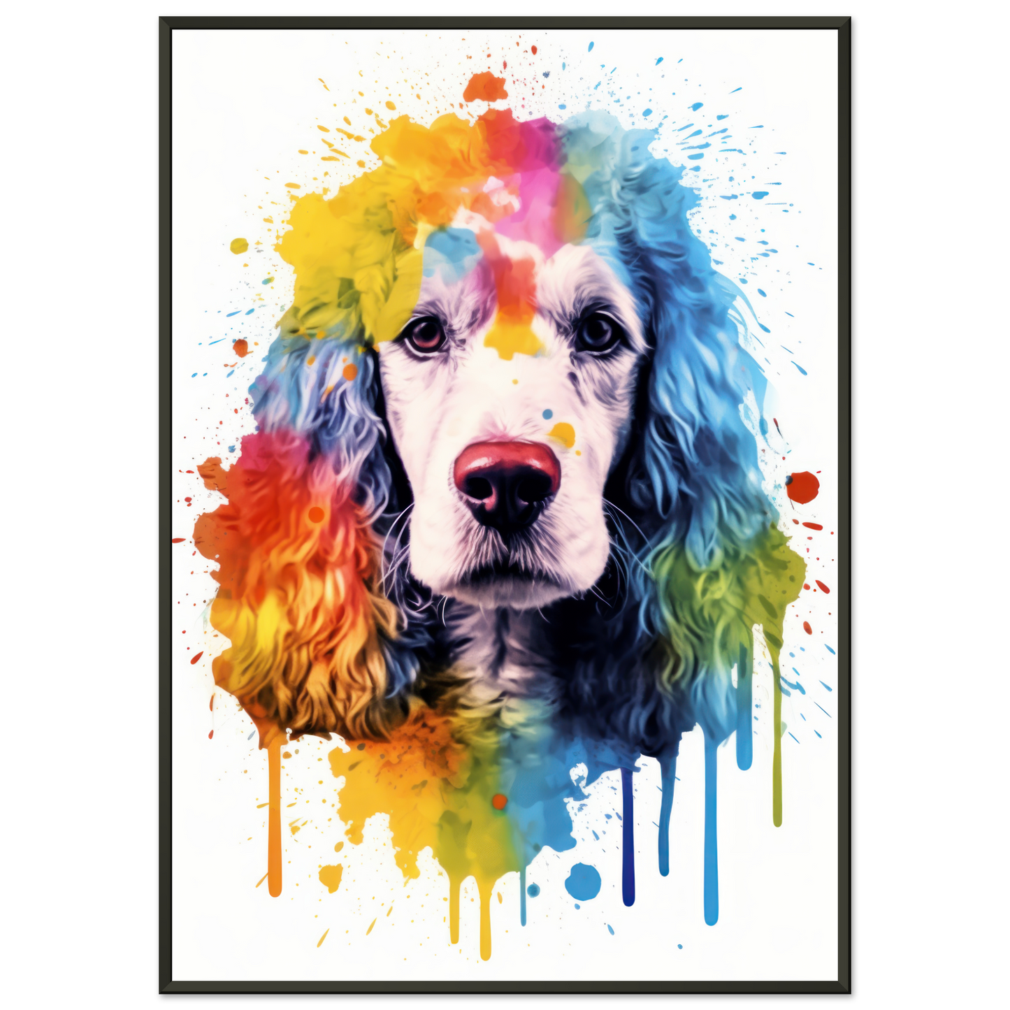 Pudel Pop-Art (DOG154)