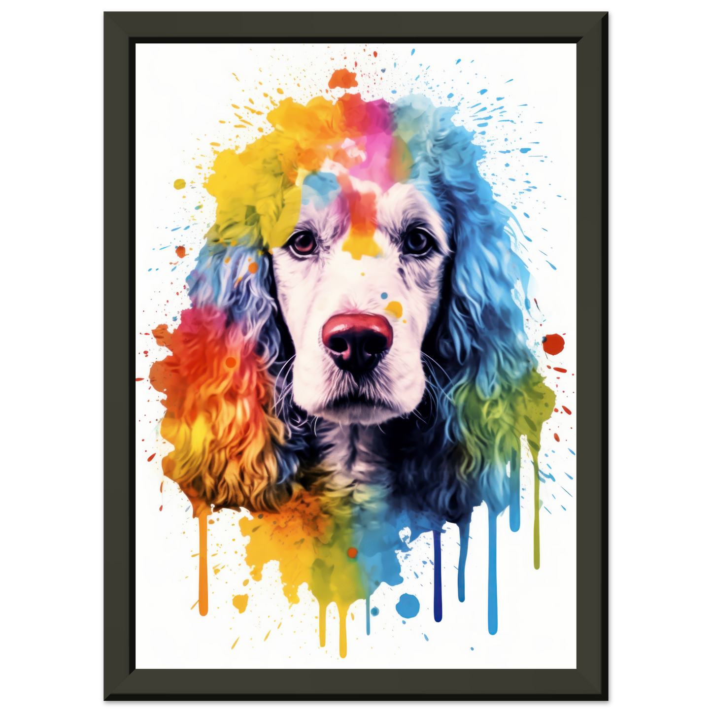 Pudel Pop-Art (DOG154)