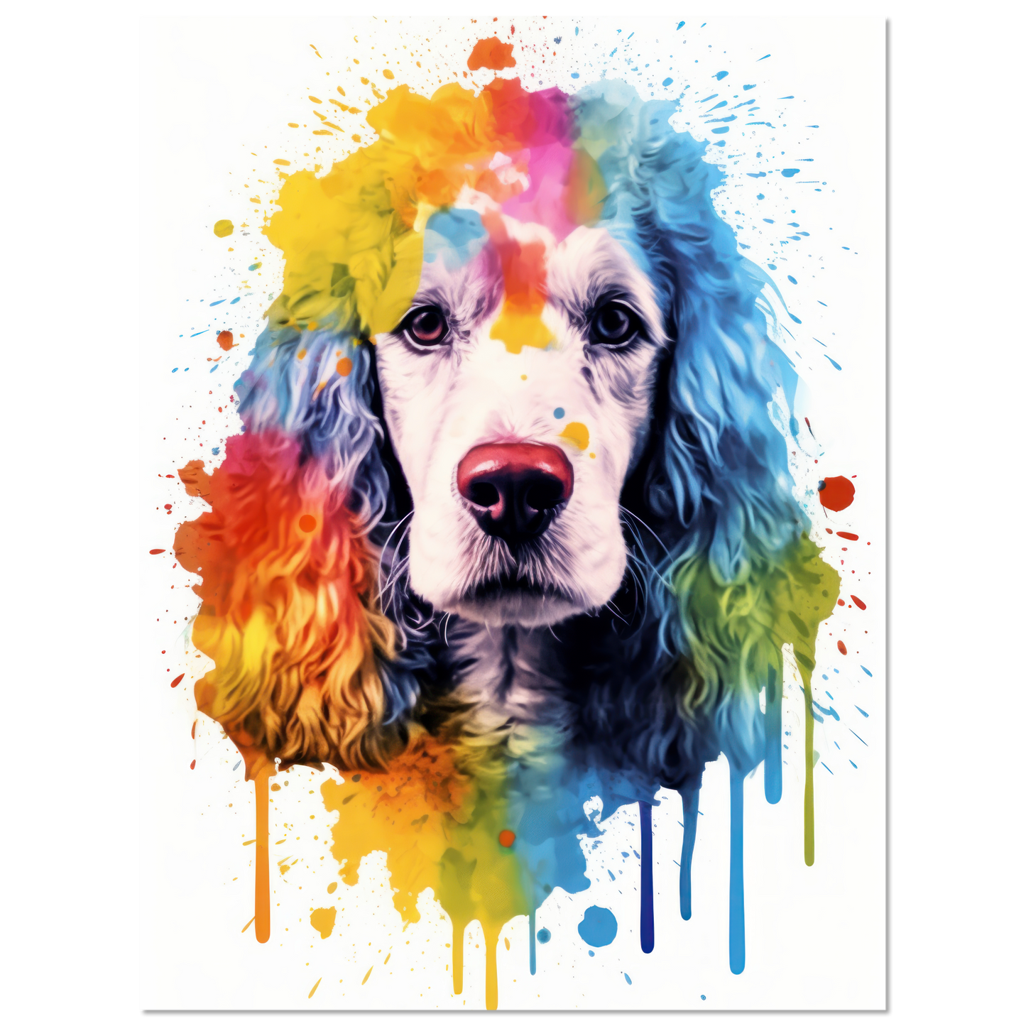 Pudel Pop-Art (DOG154)