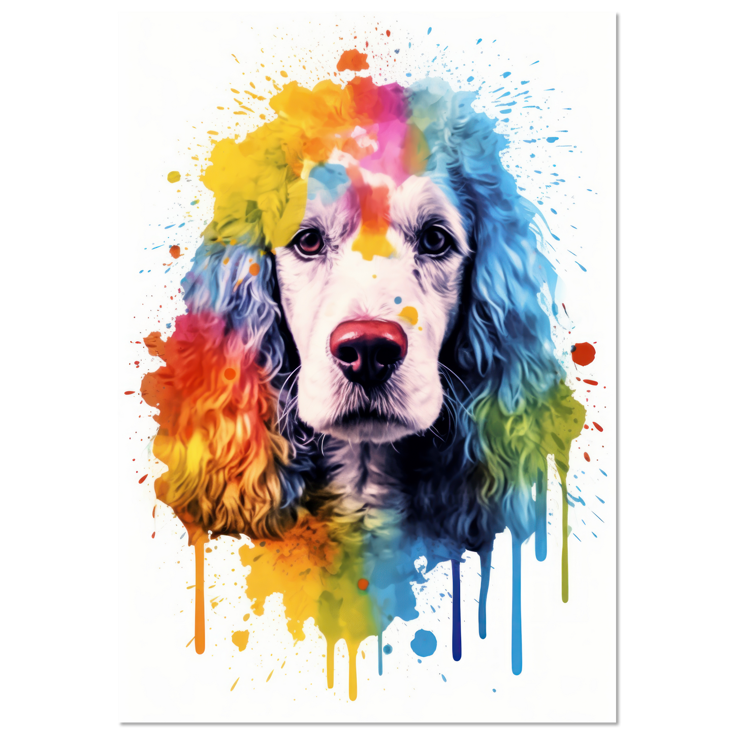 Pudel Pop-Art (DOG154)